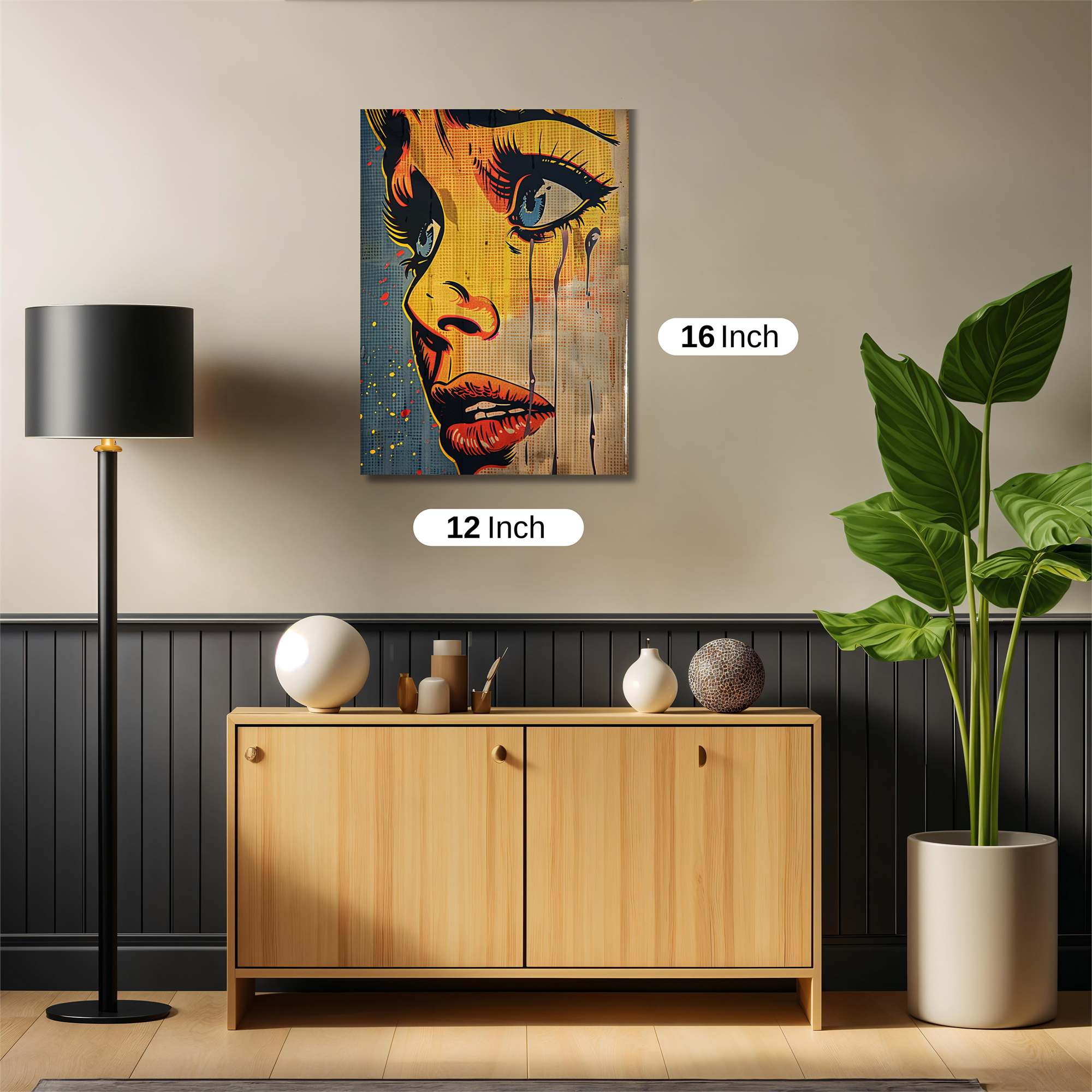Marilyn Melancholy Safe Wall Magnetic / M