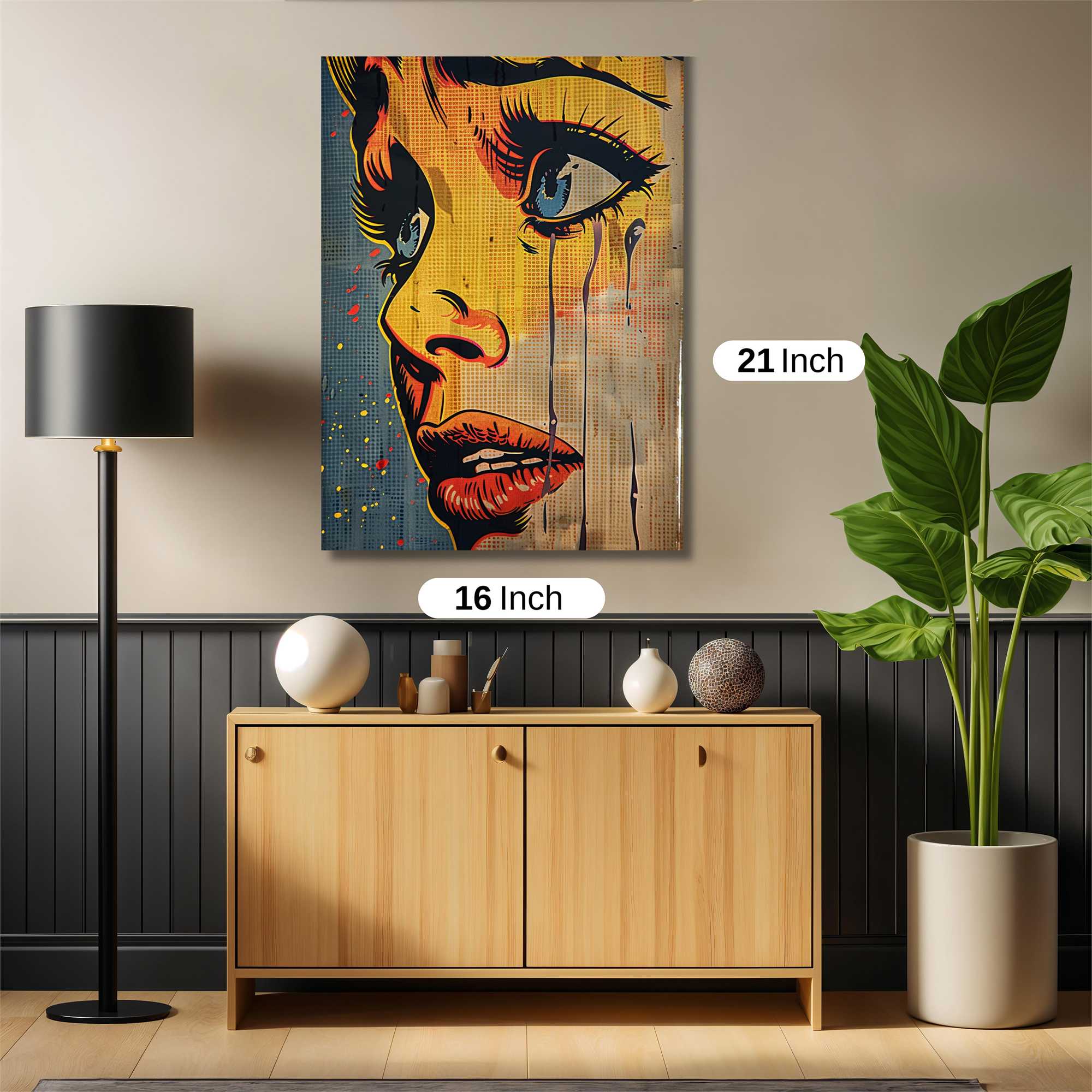Marilyn Melancholy Safe Wall Magnetic / M