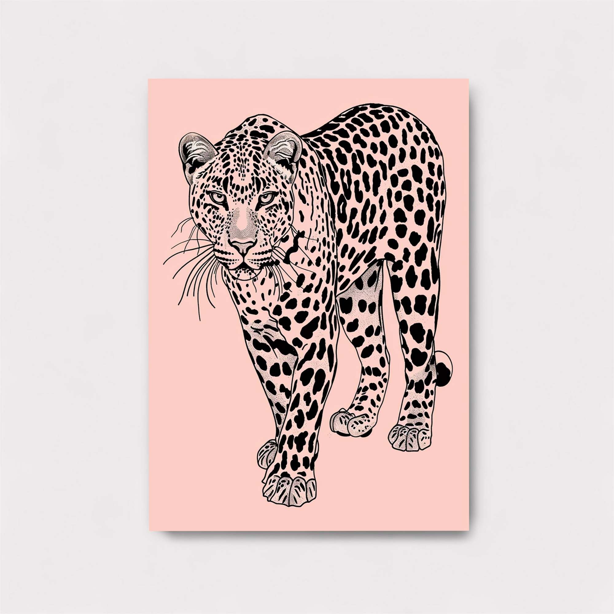Leopard Elegance Safe Wall Magnetic / M