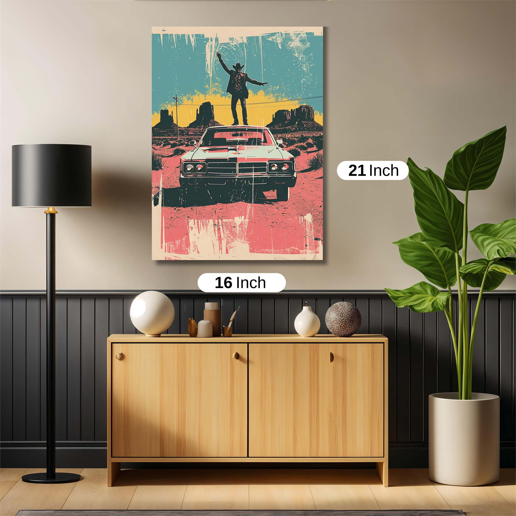 Cowboy Freedom Safe Wall Magnetic / M