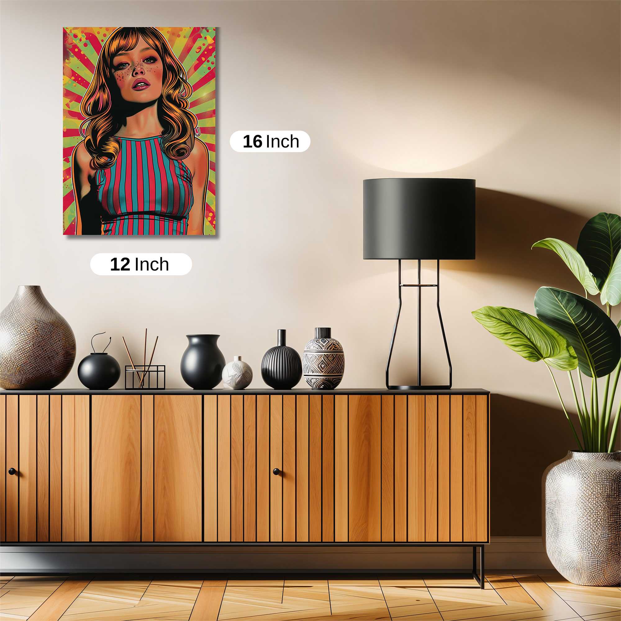 Retro Radiance Safe Wall Magnetic / M