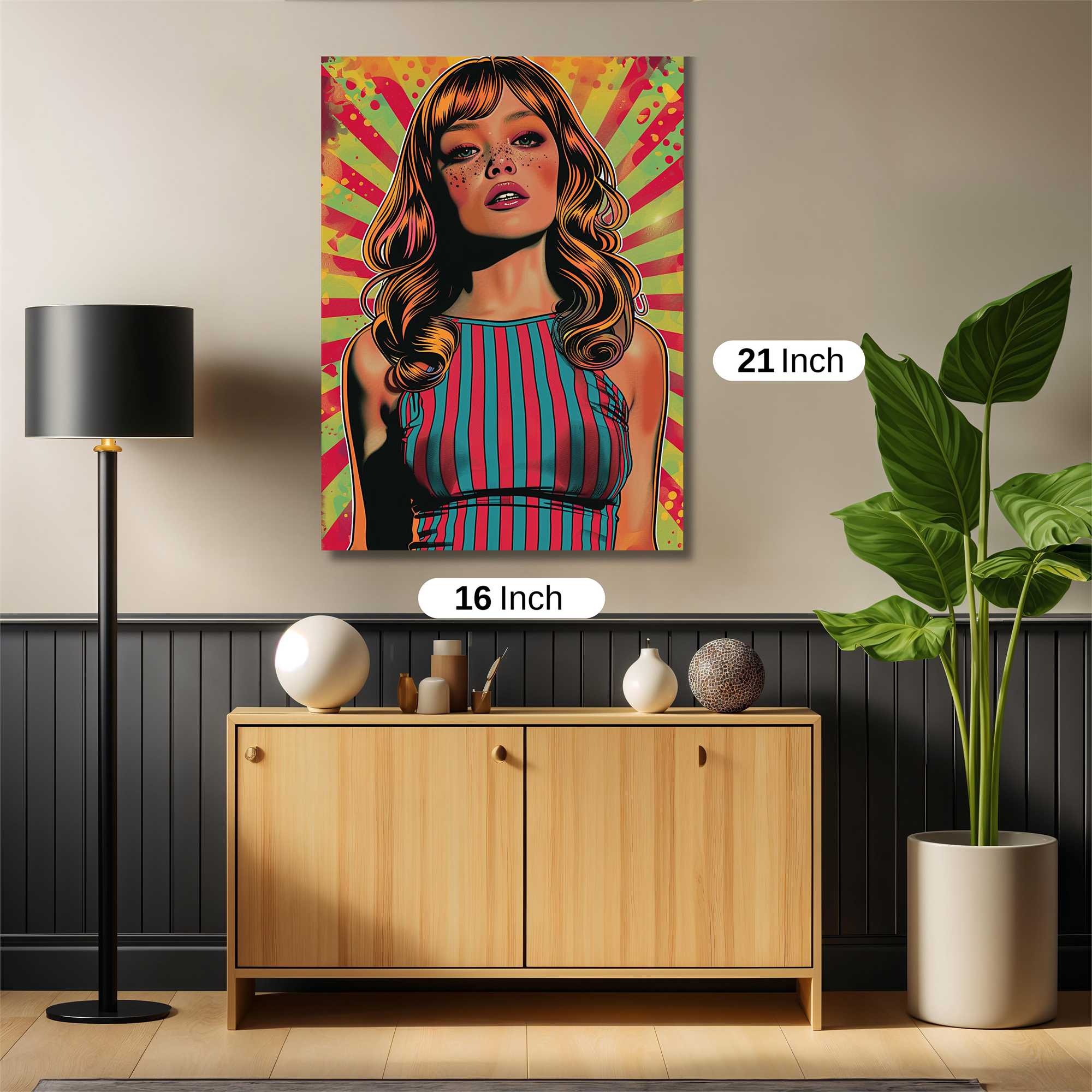 Retro Radiance Safe Wall Magnetic / M