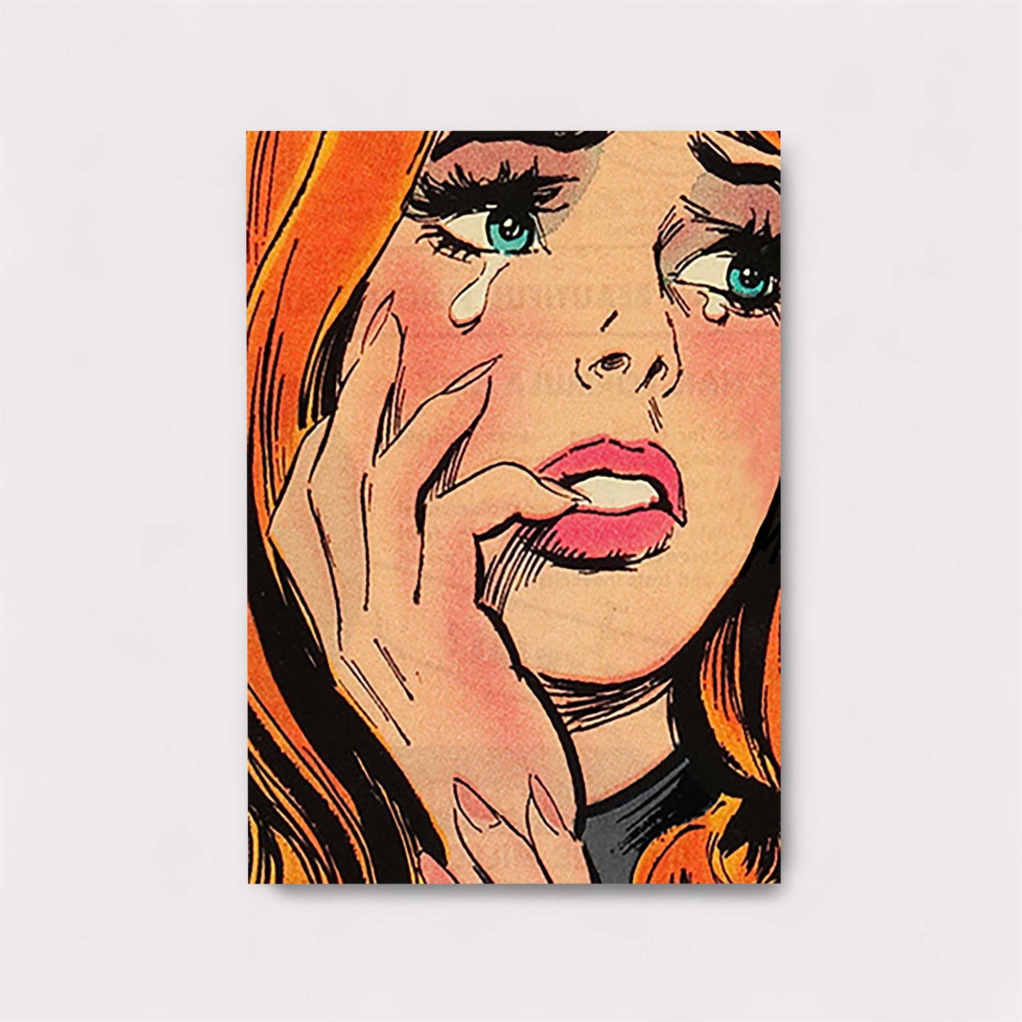 Tears Flowing Safe Wall Magnetic / M