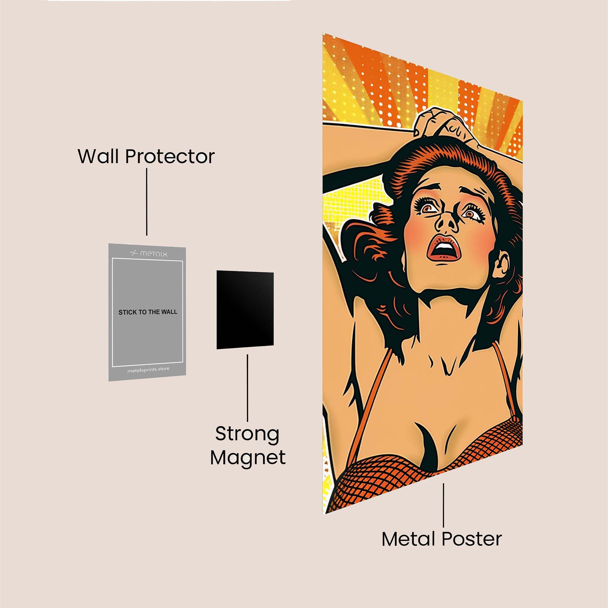 Anguish Amplified Safe Wall Magnetic / M