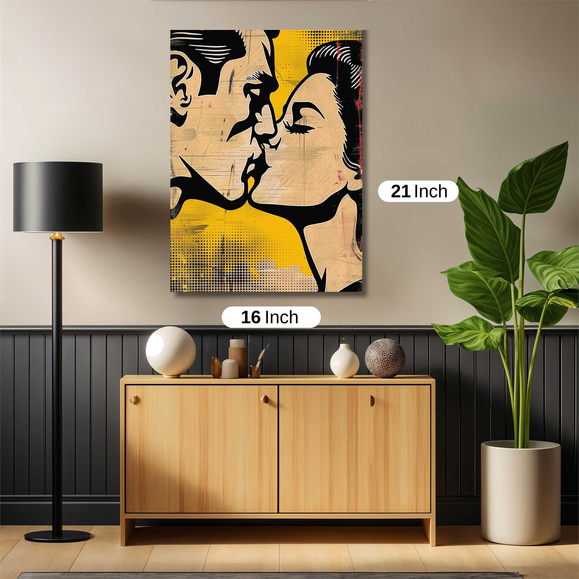 Lovers' Passion Safe Wall Magnetic / M