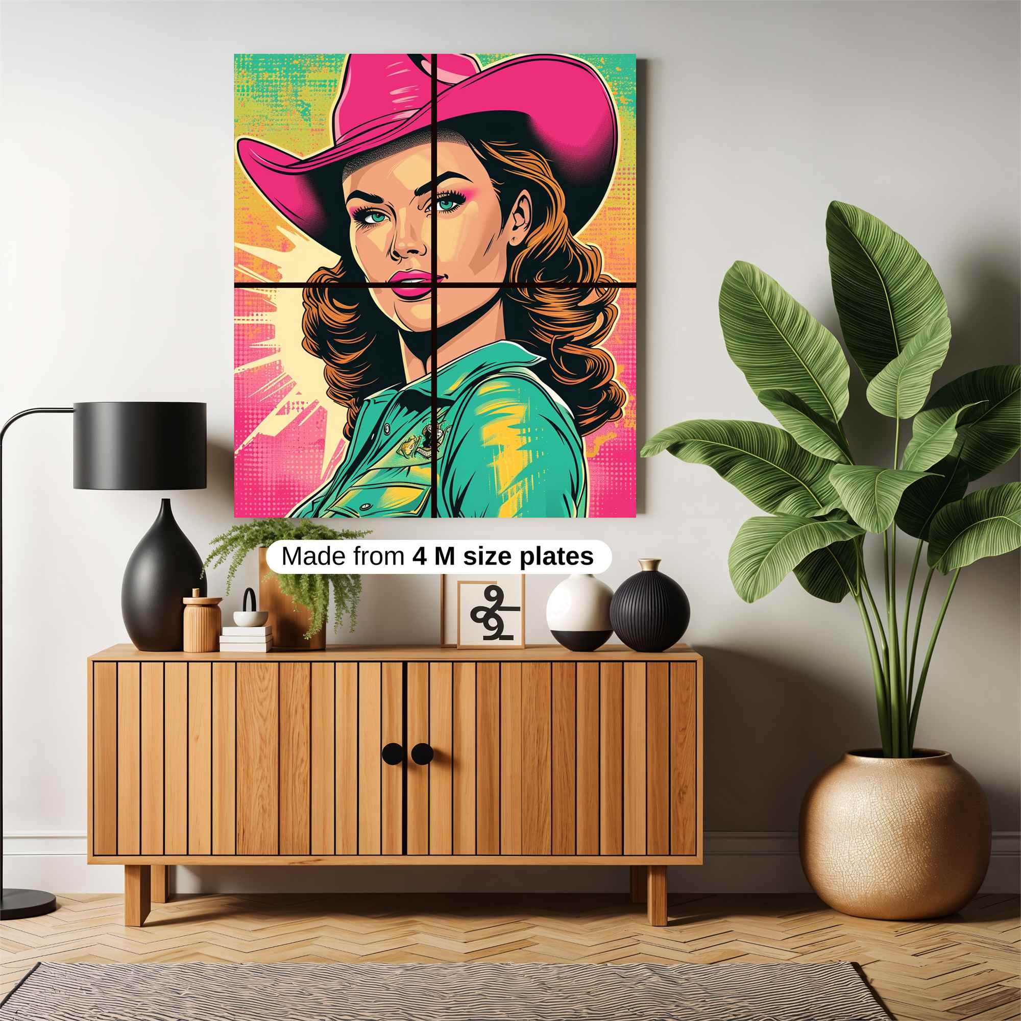 Cowgirl Radiant Safe Wall Magnetic / M