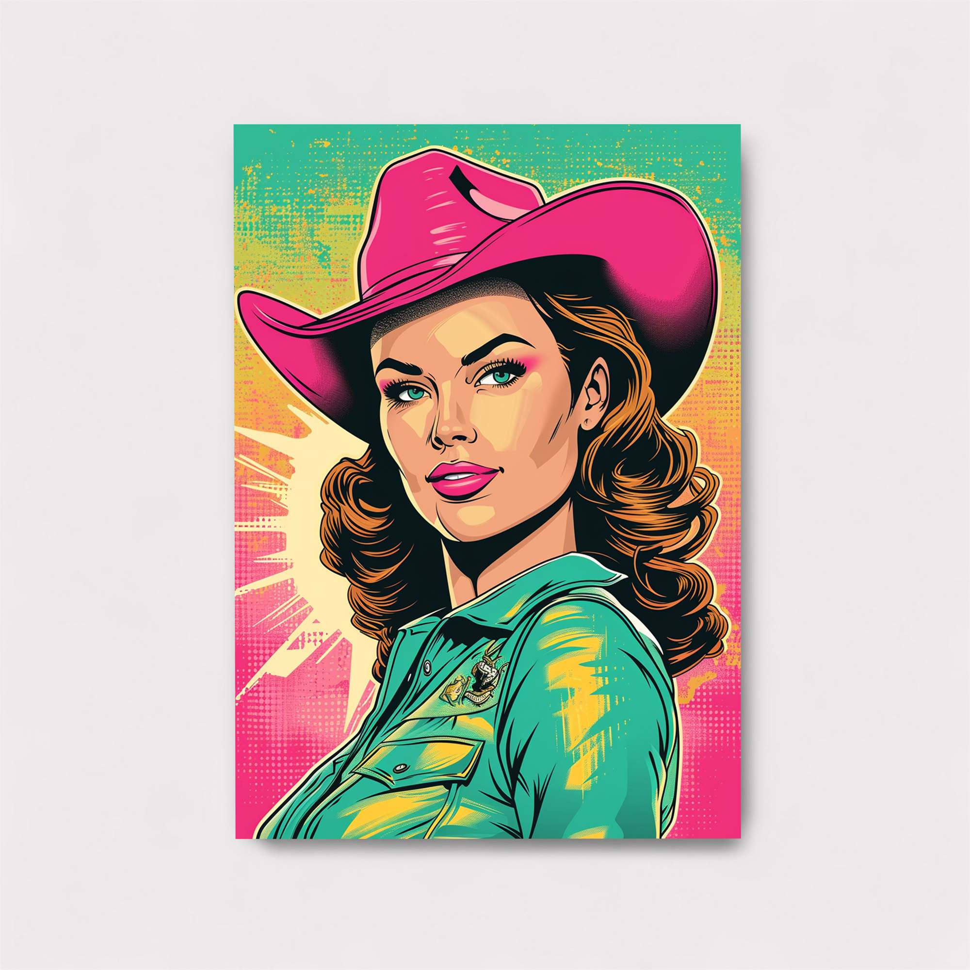 Cowgirl Radiant Safe Wall Magnetic / M