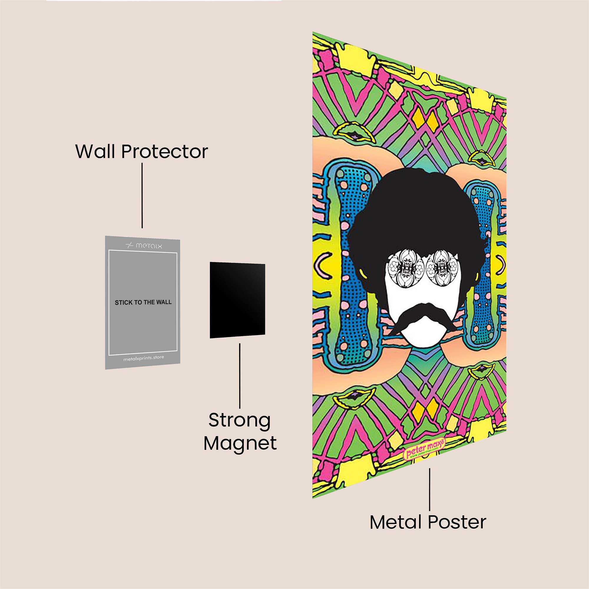 BeatleVibe Safe Wall Magnetic / M