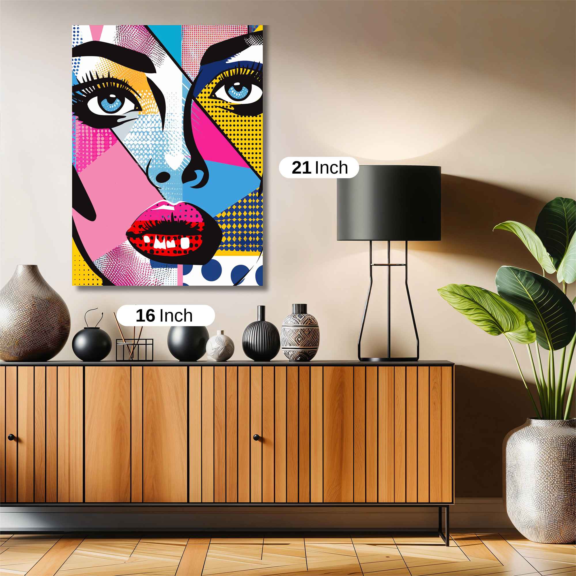 Pop Art Safe Wall Magnetic / M