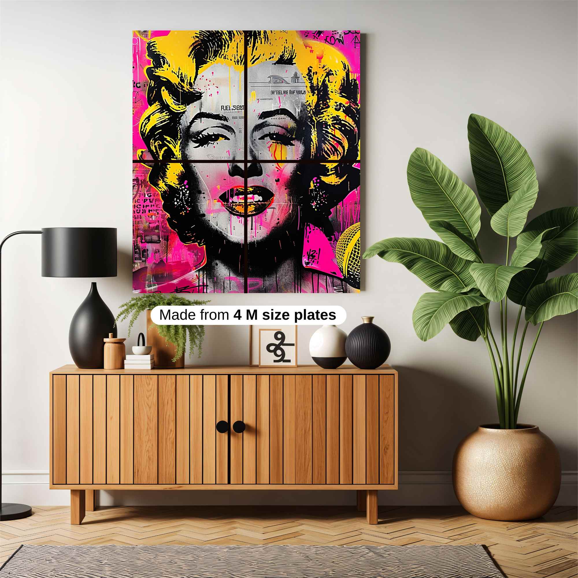 Marilyn Vibrant Safe Wall Magnetic / M