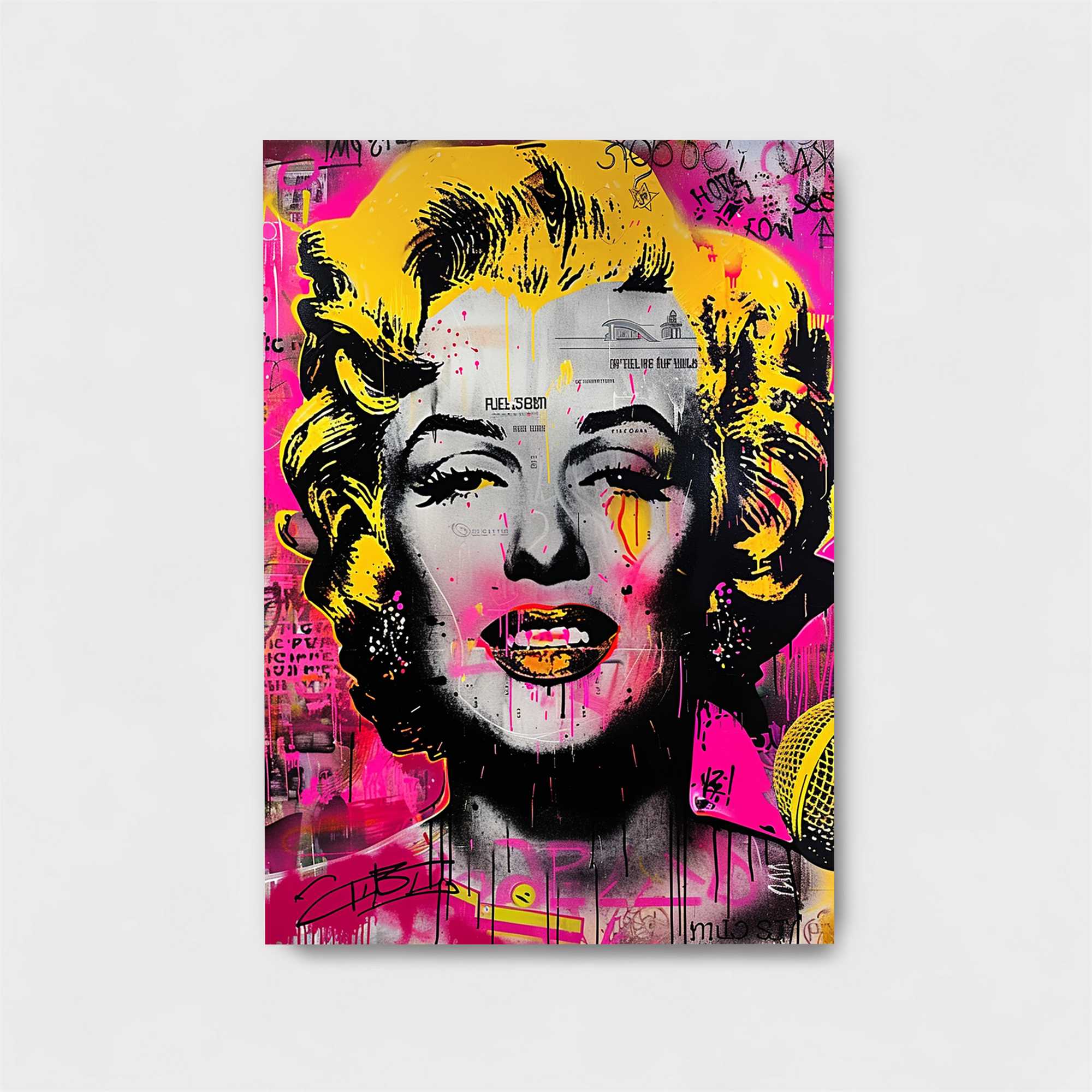 Marilyn Vibrant Safe Wall Magnetic / M