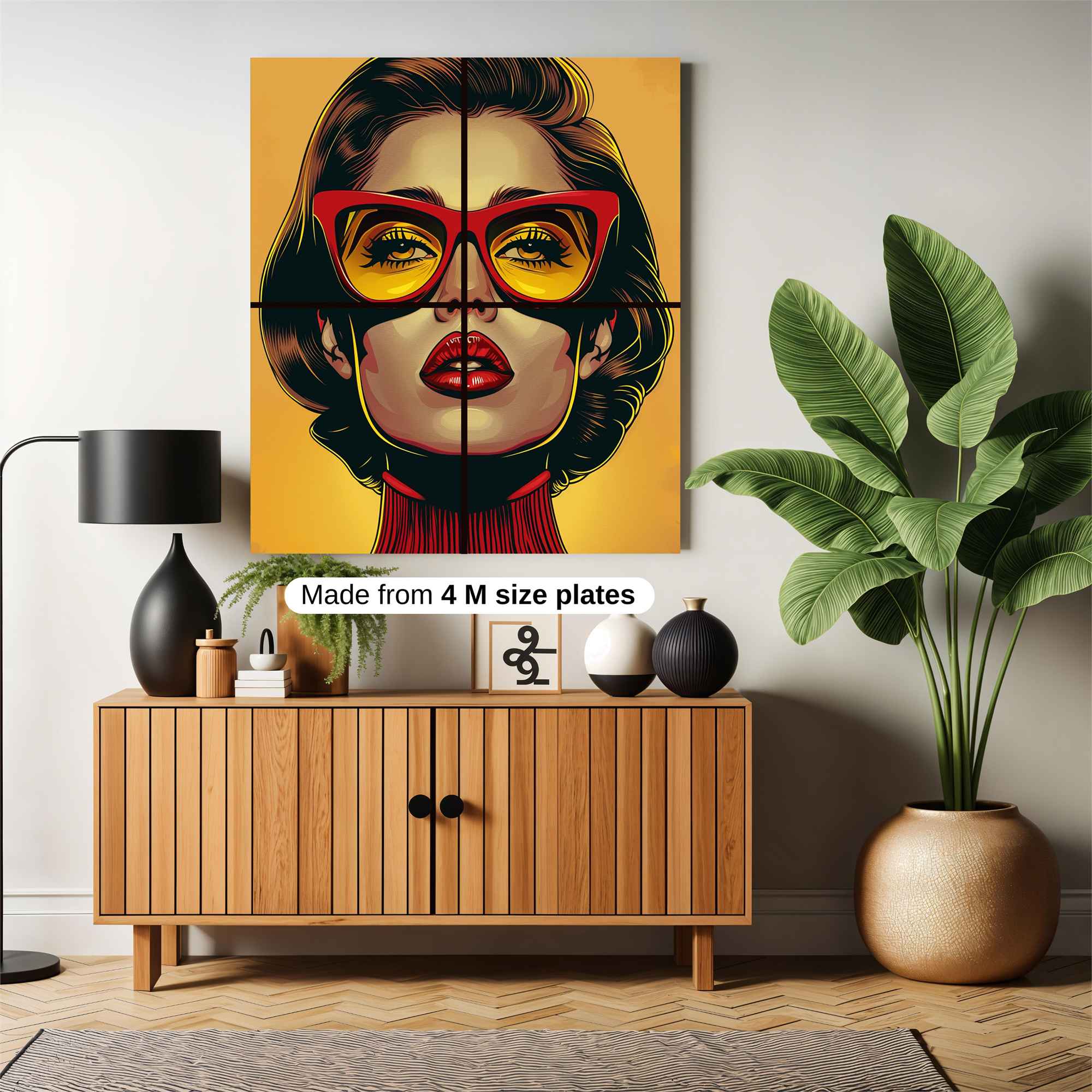 Glamourous Aura Safe Wall Magnetic / M