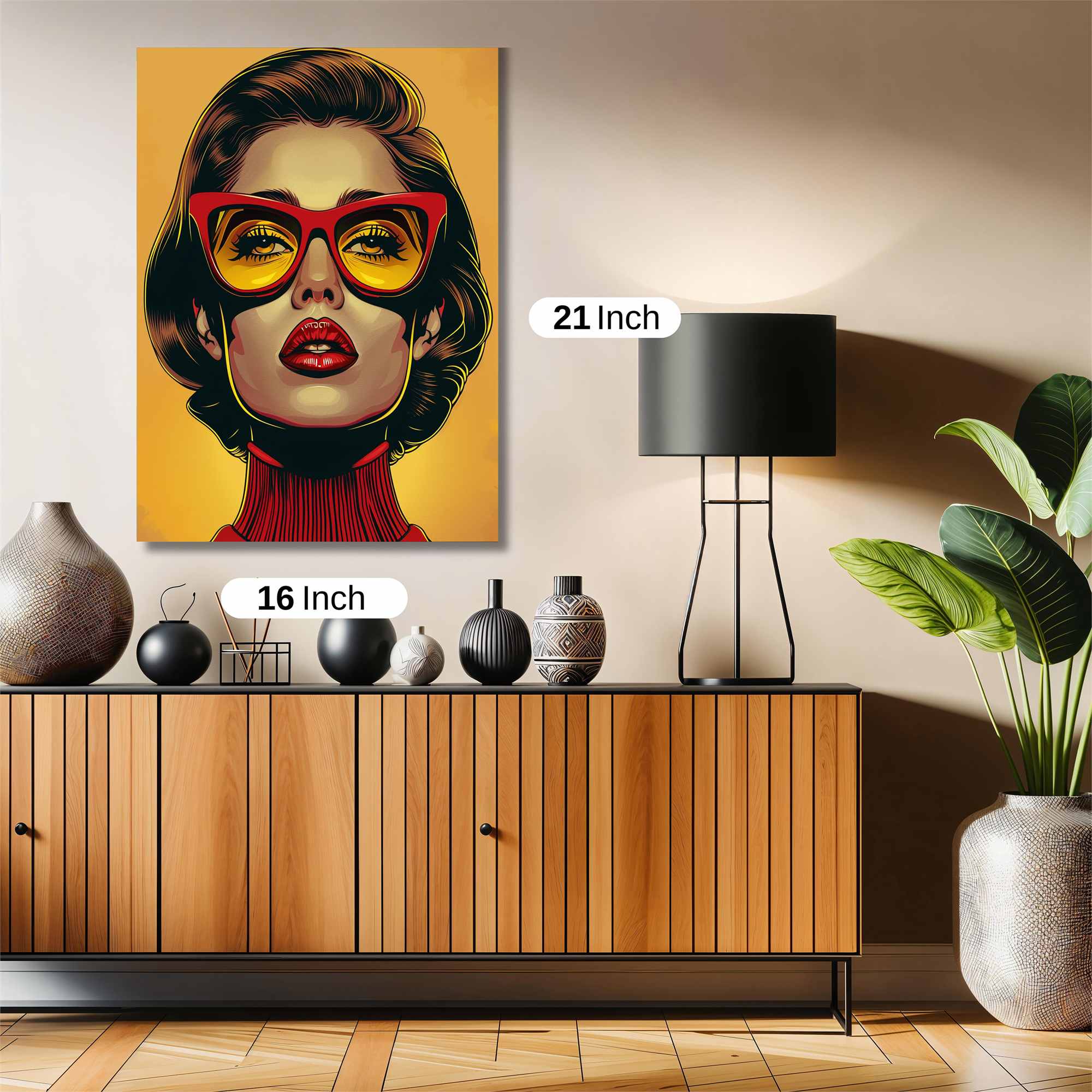 Glamourous Aura Safe Wall Magnetic / M