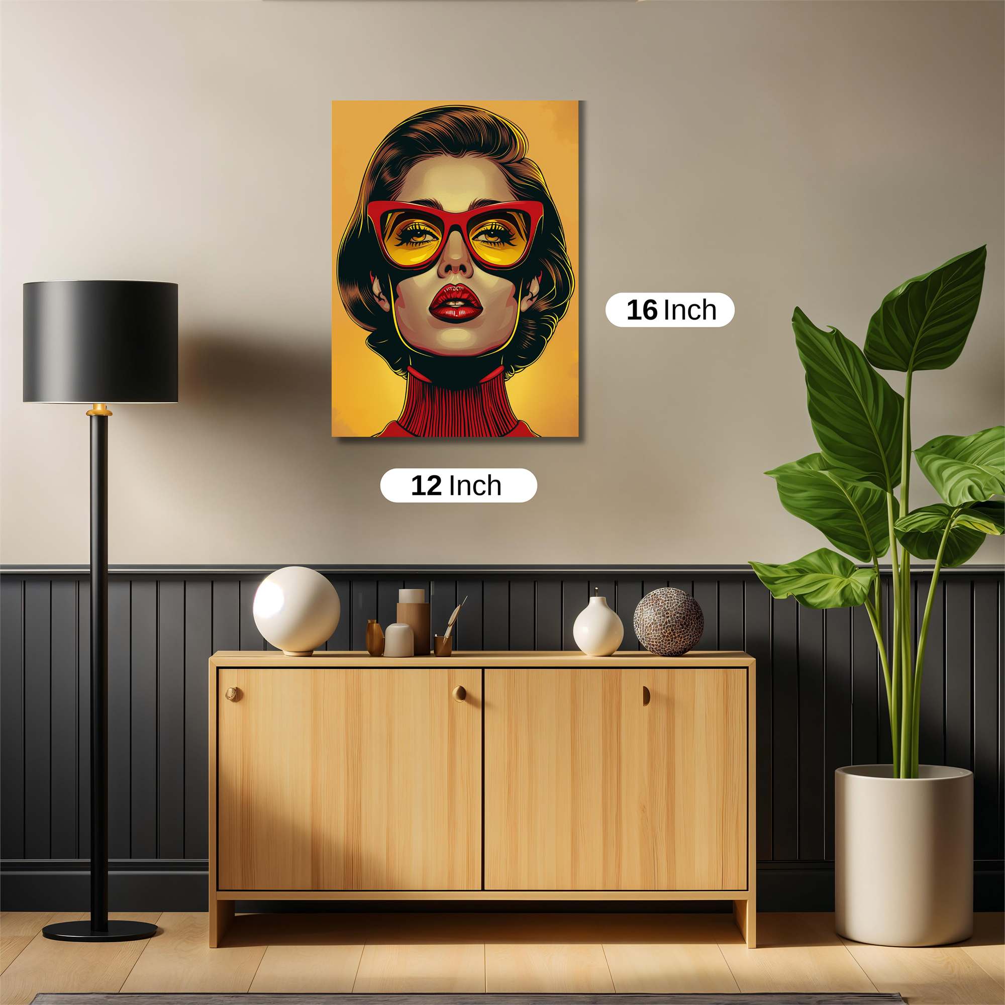 Glamourous Aura Safe Wall Magnetic / M