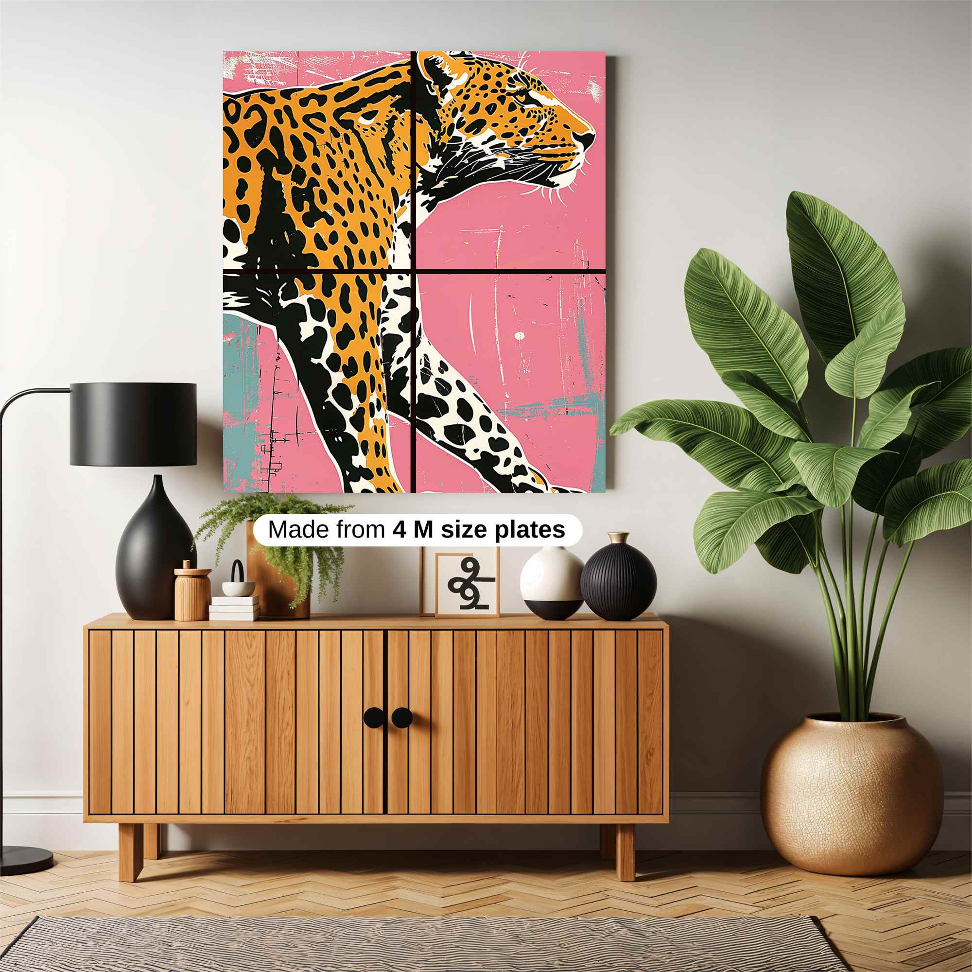 Leopard Serenity Safe Wall Magnetic / M
