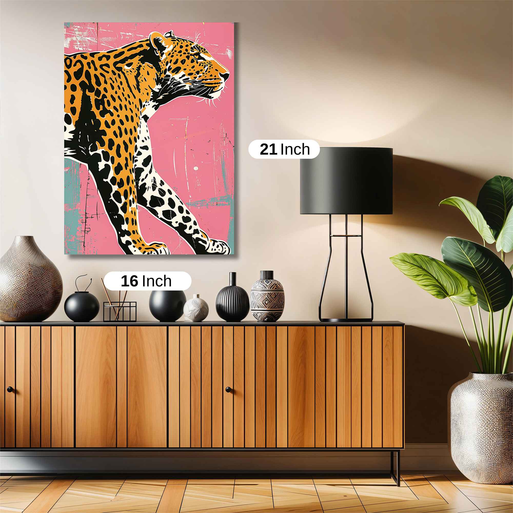 Leopard Serenity Safe Wall Magnetic / M
