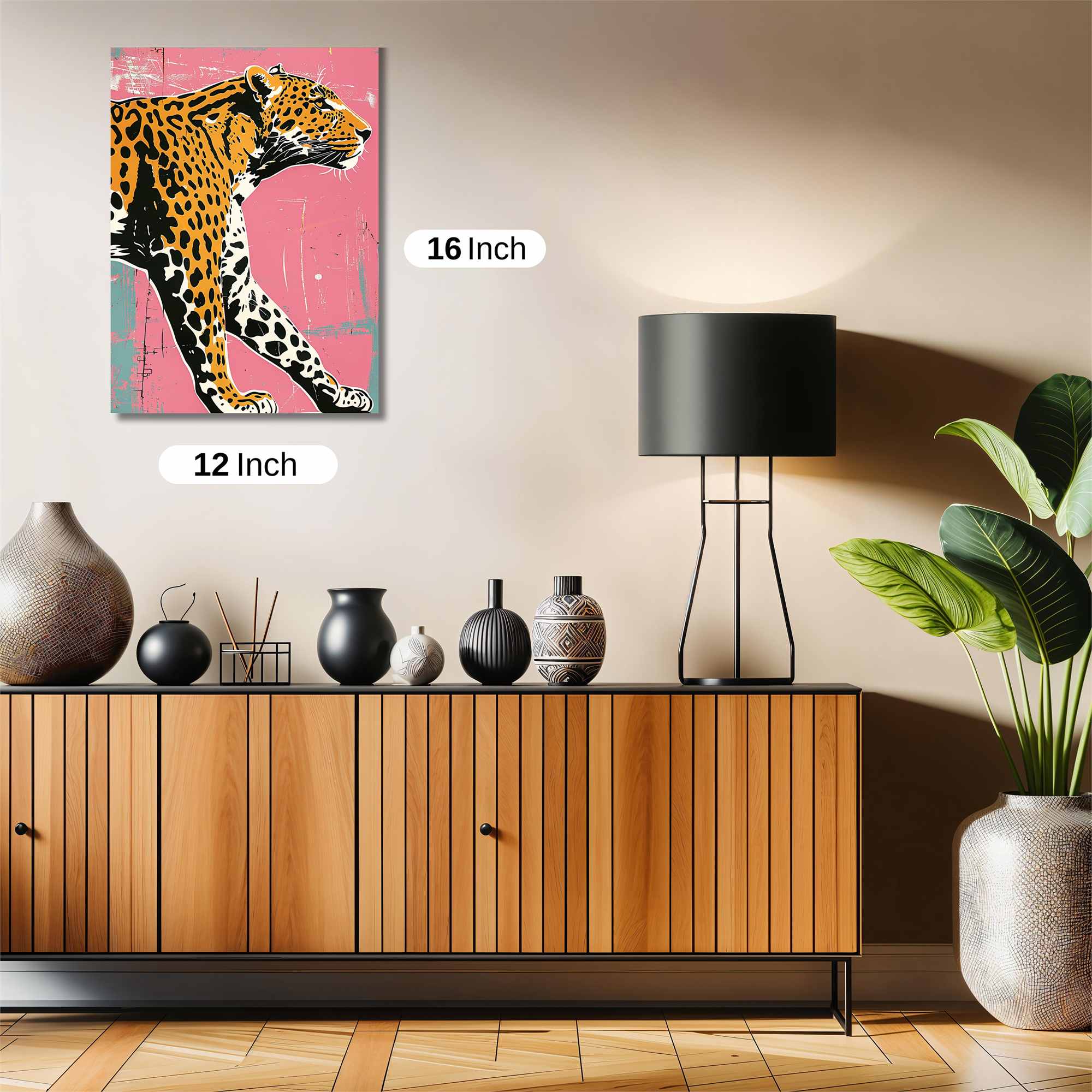 Leopard Serenity Safe Wall Magnetic / M