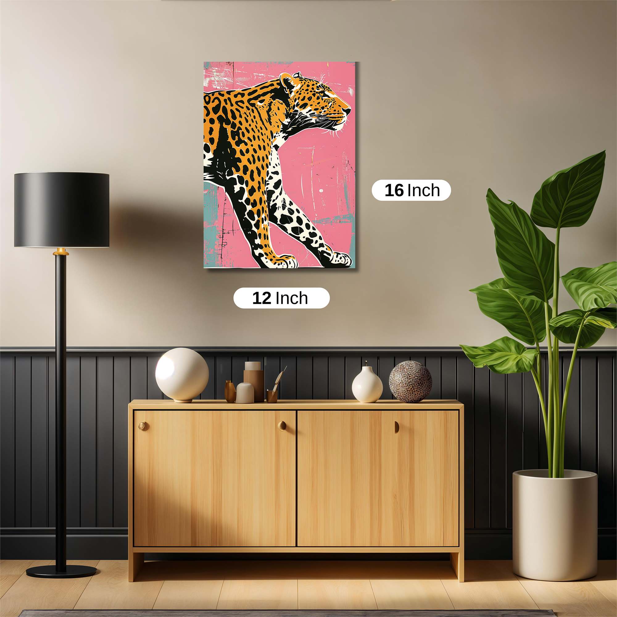 Leopard Serenity Safe Wall Magnetic / M