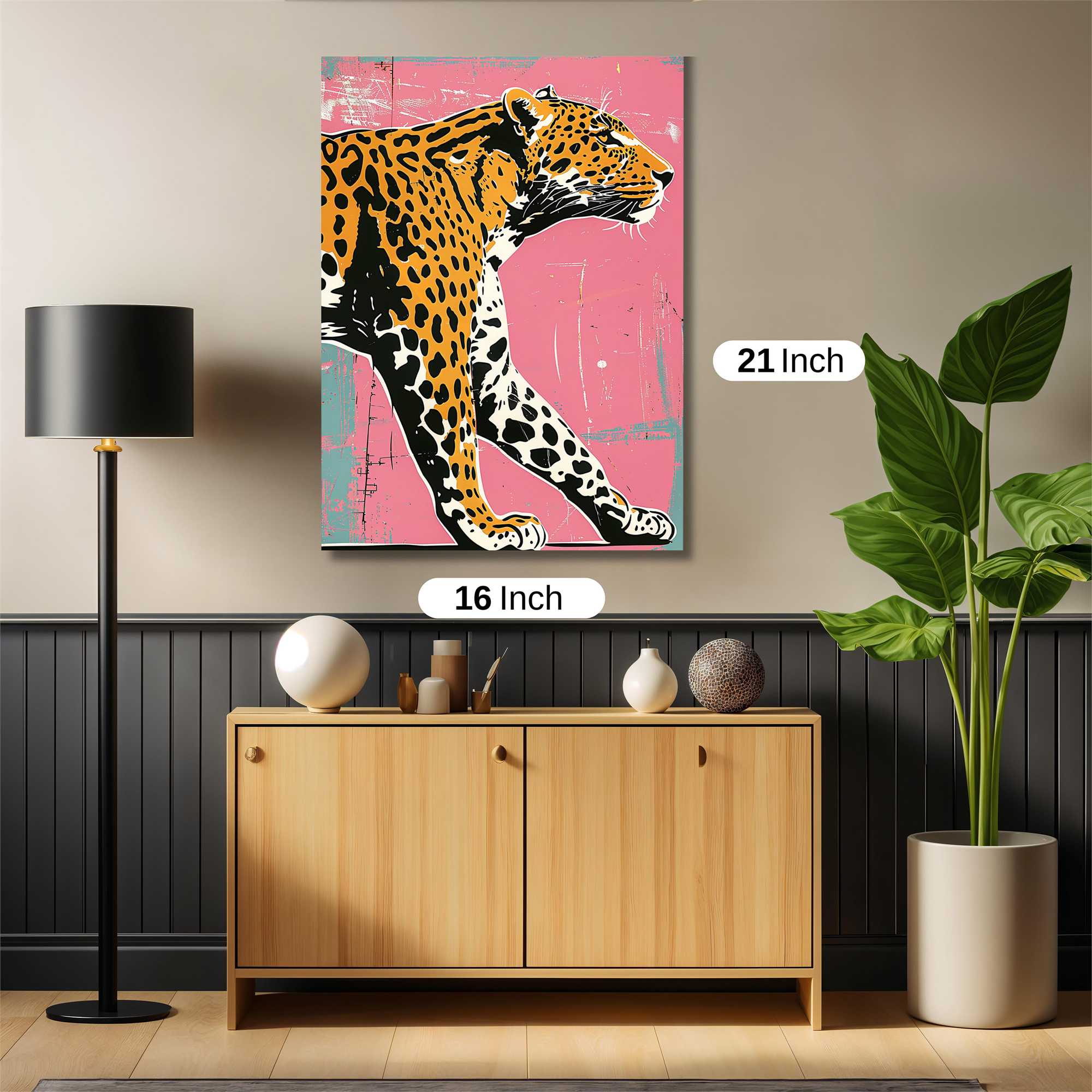 Leopard Serenity Safe Wall Magnetic / M