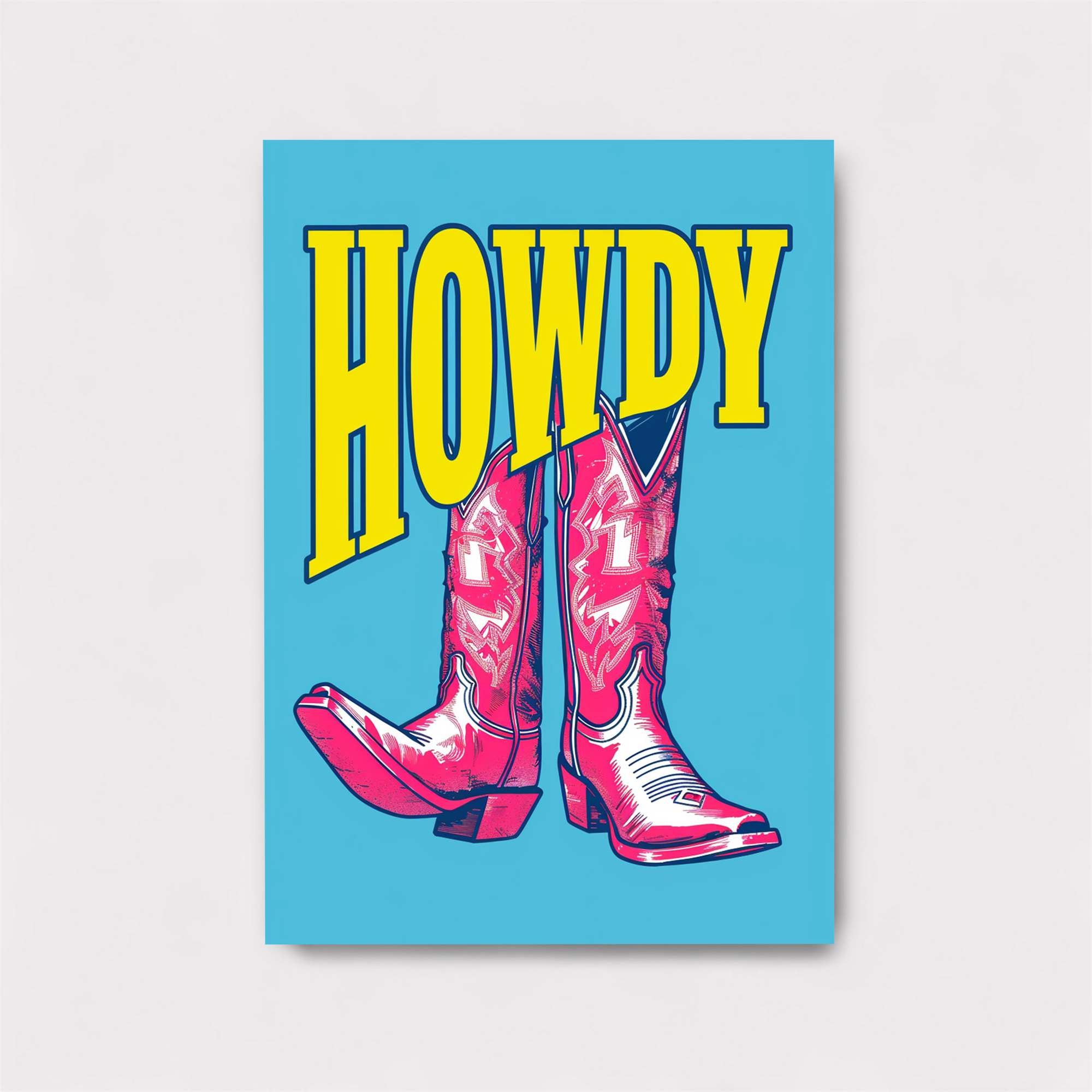 Cowboy Cheer Safe Wall Magnetic / M