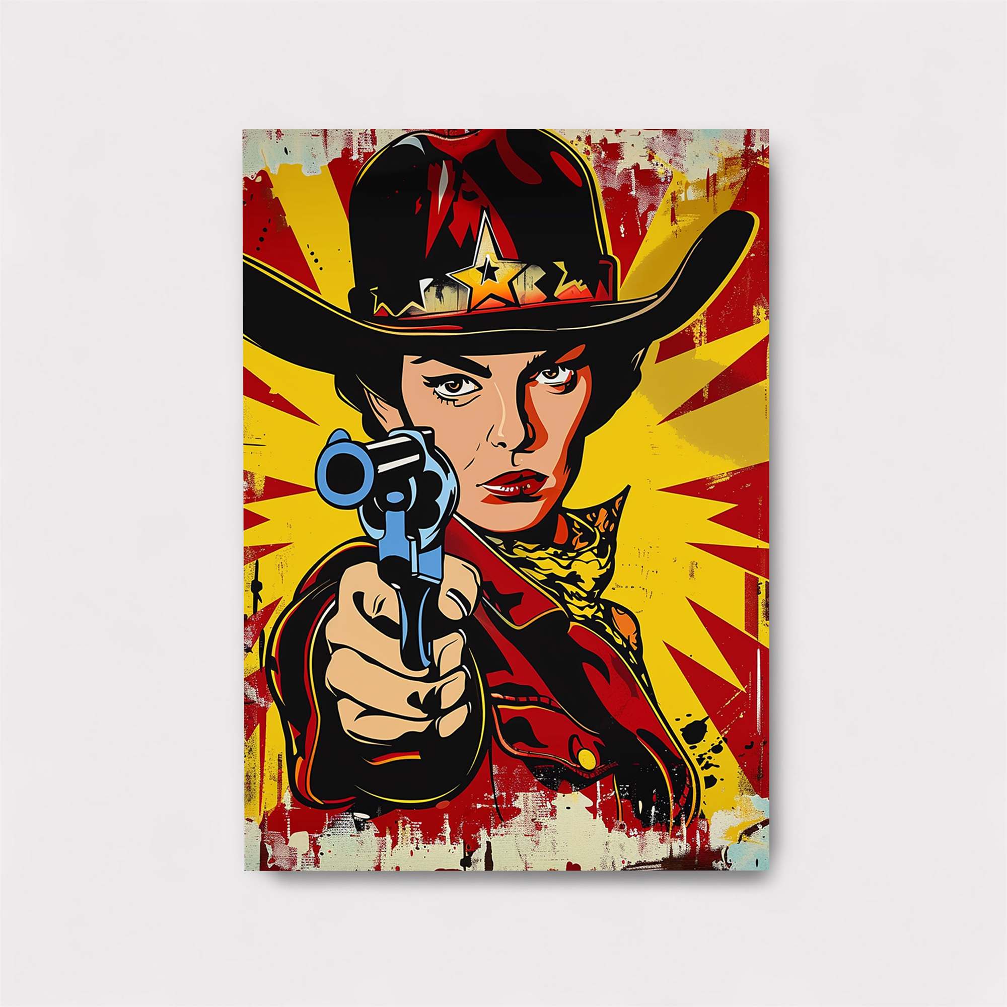 Sheriff Vengeful Safe Wall Magnetic / M