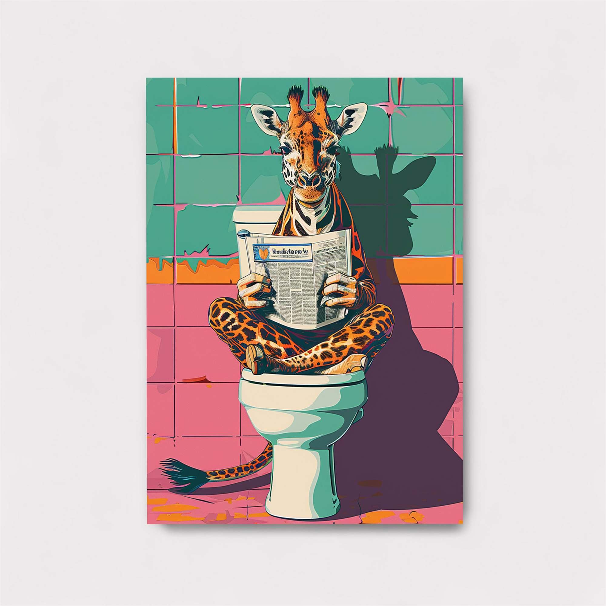 Giraffe Relaxed Safe Wall Magnetic / M