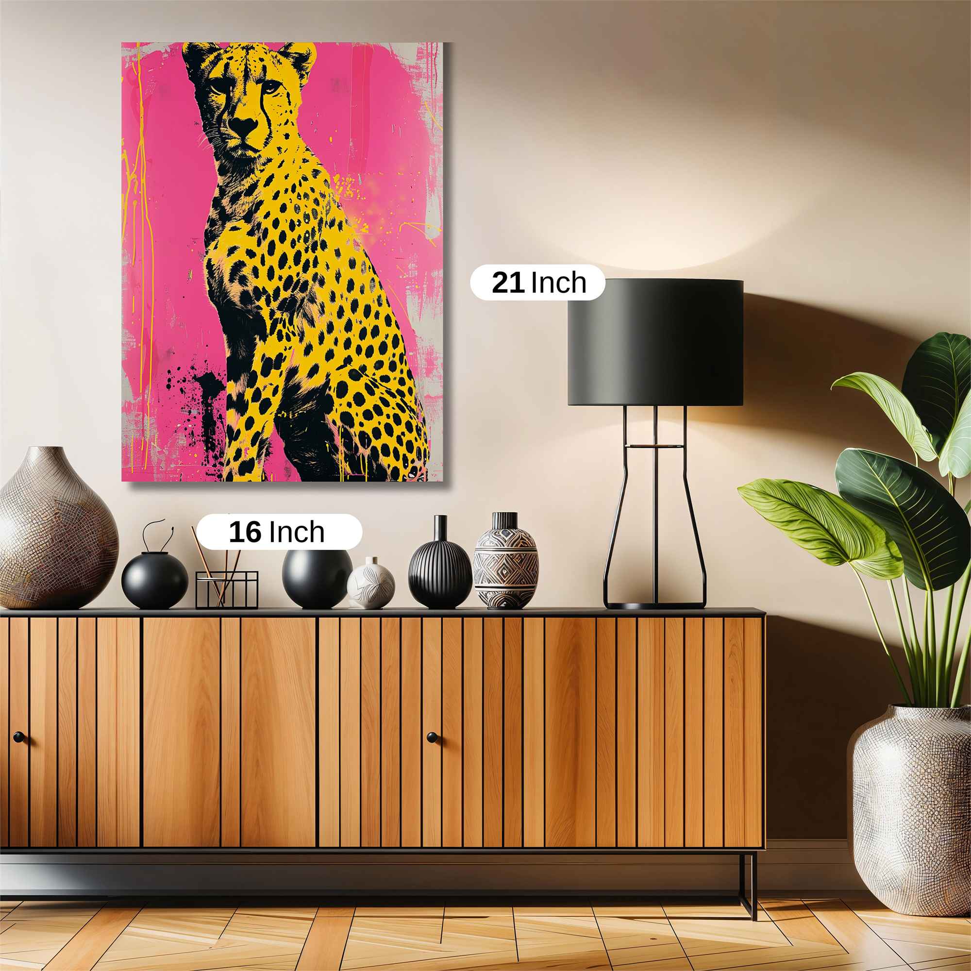 Cheetah Vibrant Safe Wall Magnetic / M