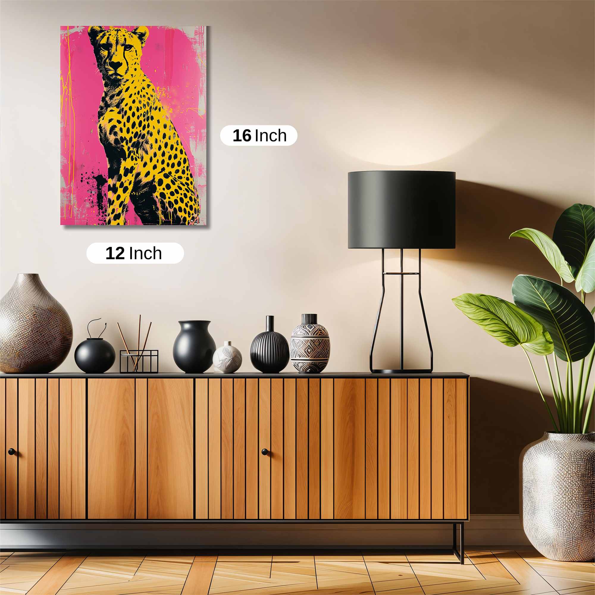 Cheetah Vibrant Safe Wall Magnetic / M