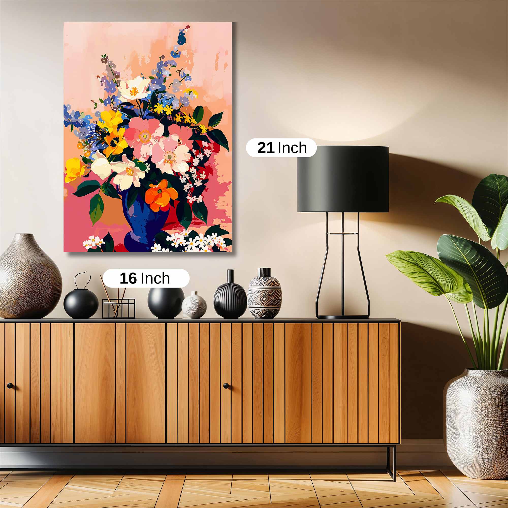 Floral Bliss Safe Wall Magnetic / M