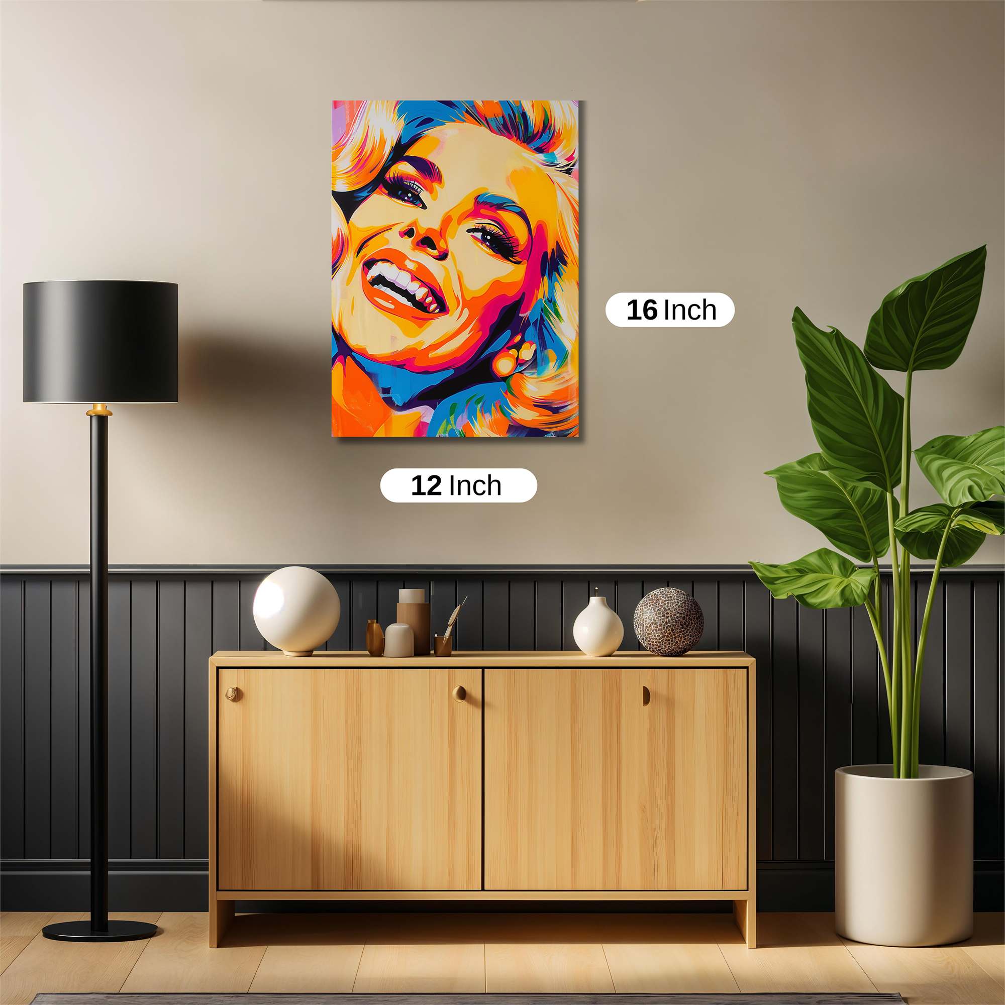 Marilyn Radiant Safe Wall Magnetic / M