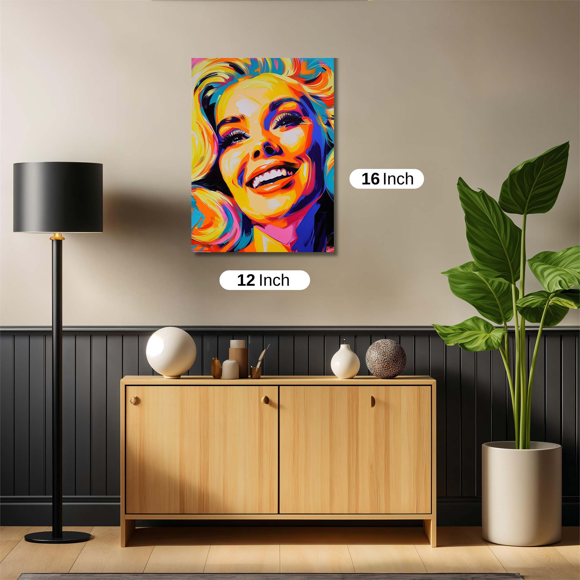 Monroe Vibrant Safe Wall Magnetic / M