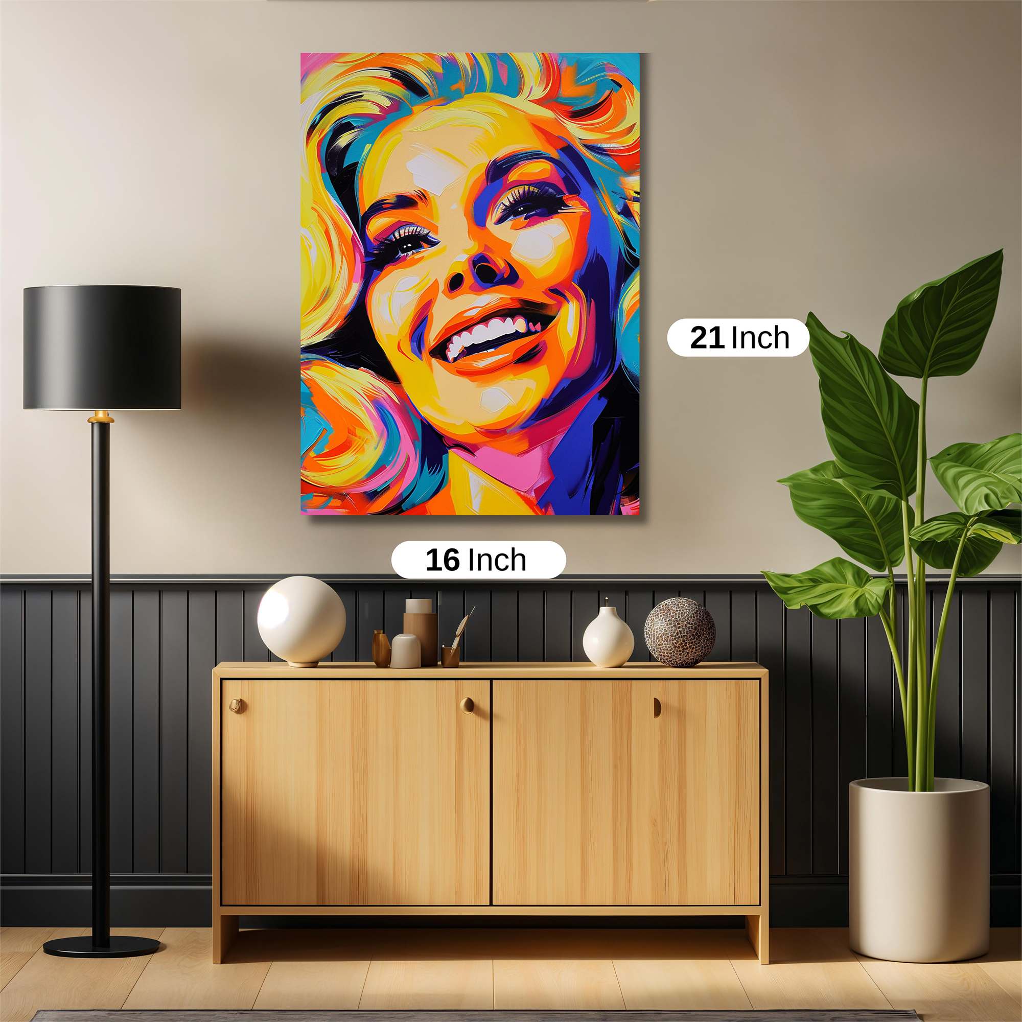 Monroe Vibrant Safe Wall Magnetic / M