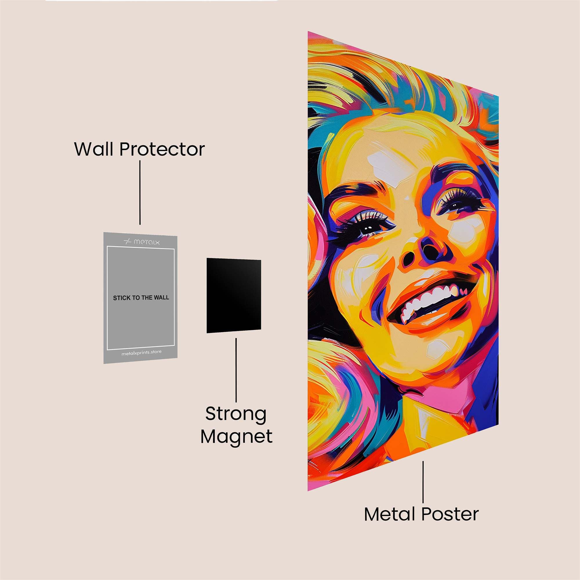 Monroe Vibrant Safe Wall Magnetic / M