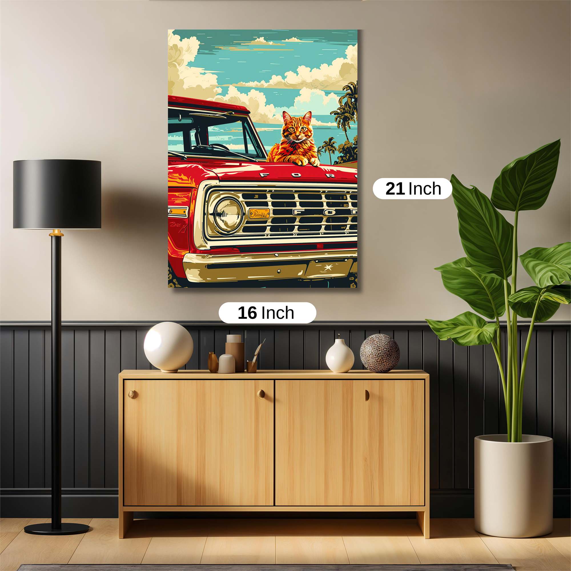 Cat Cruiser Safe Wall Magnetic / M