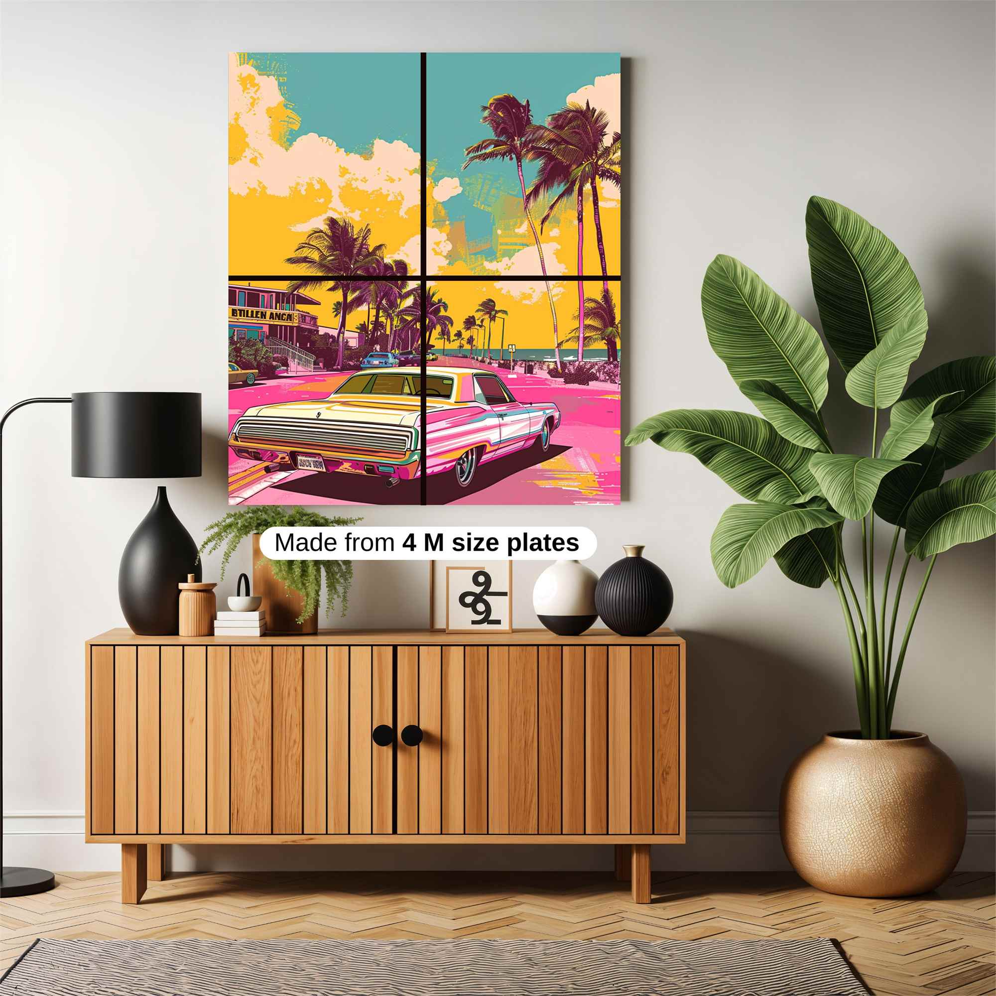 Retro Bliss Safe Wall Magnetic / M