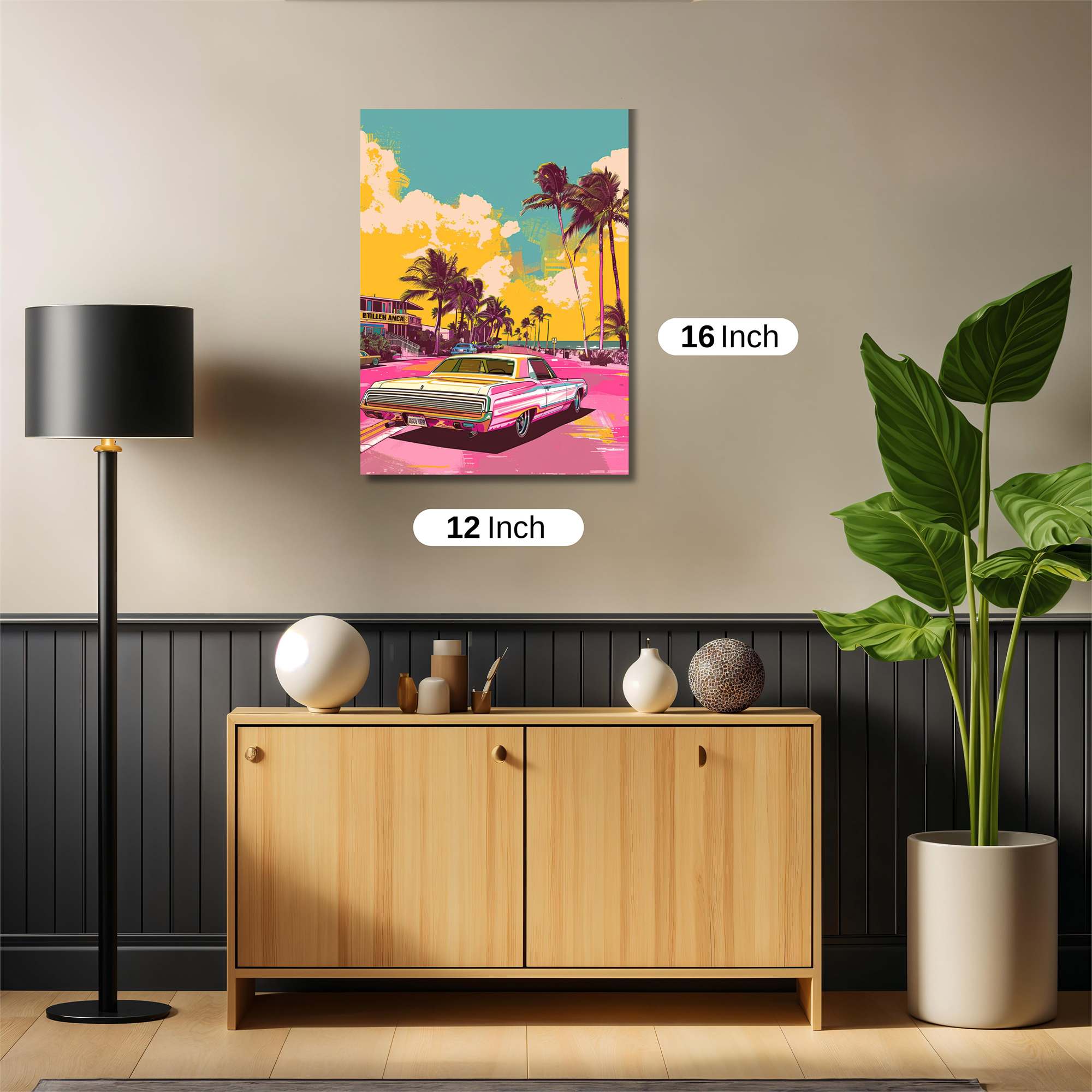 Retro Bliss Safe Wall Magnetic / M