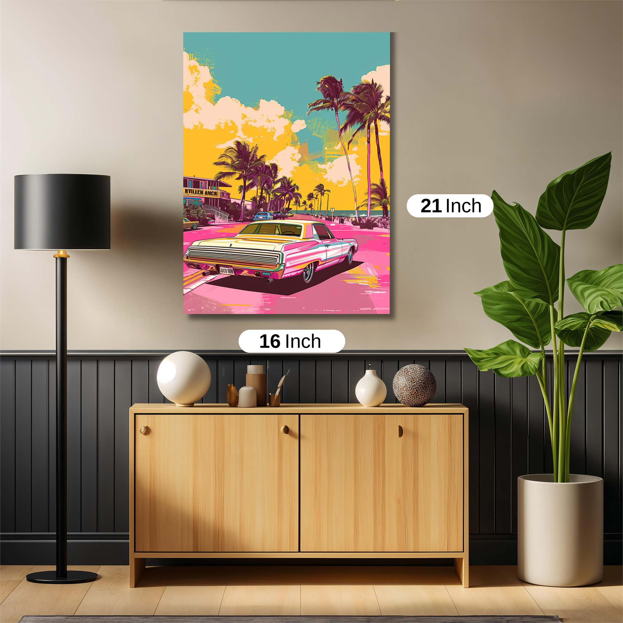 Retro Bliss Safe Wall Magnetic / M