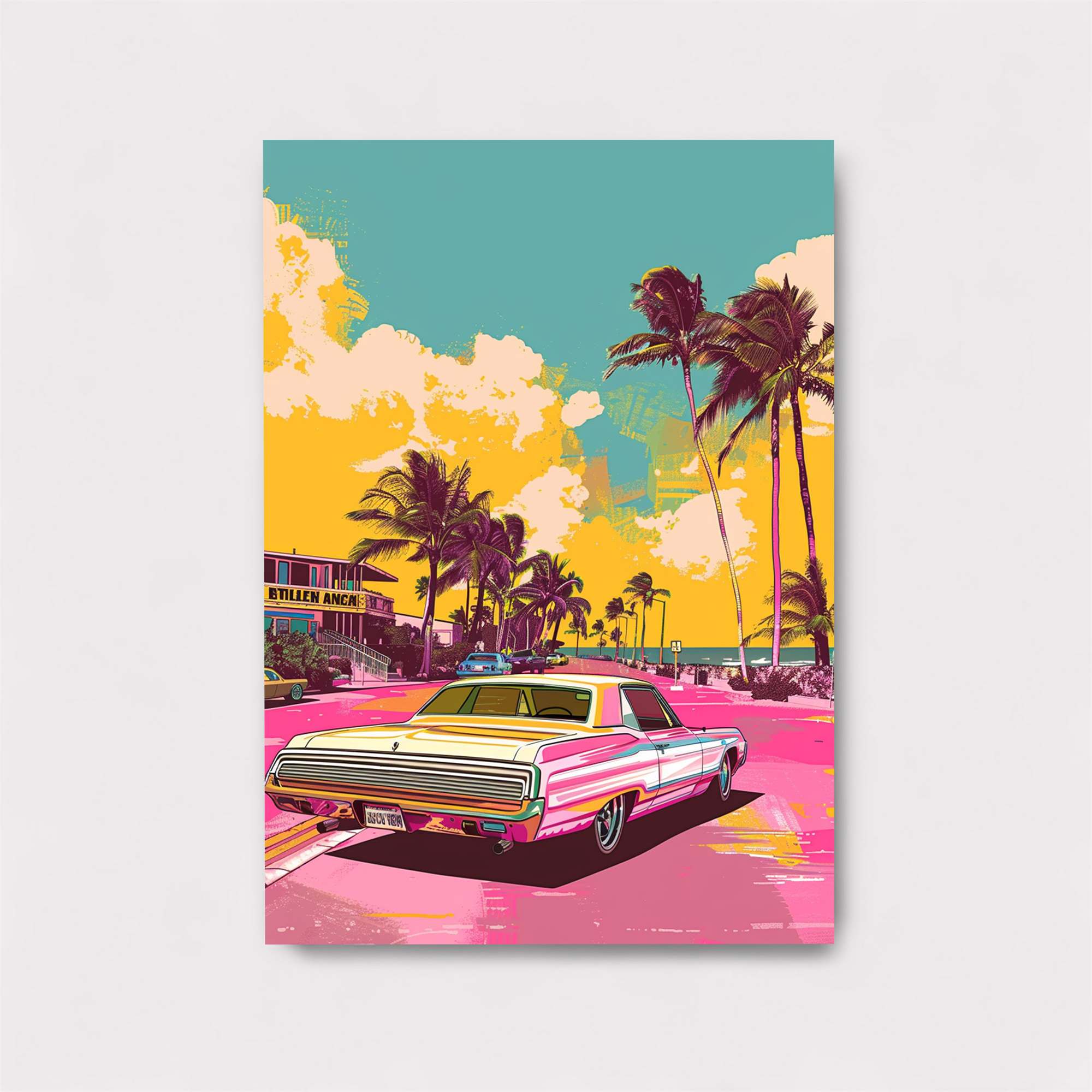 Retro Bliss Safe Wall Magnetic / M