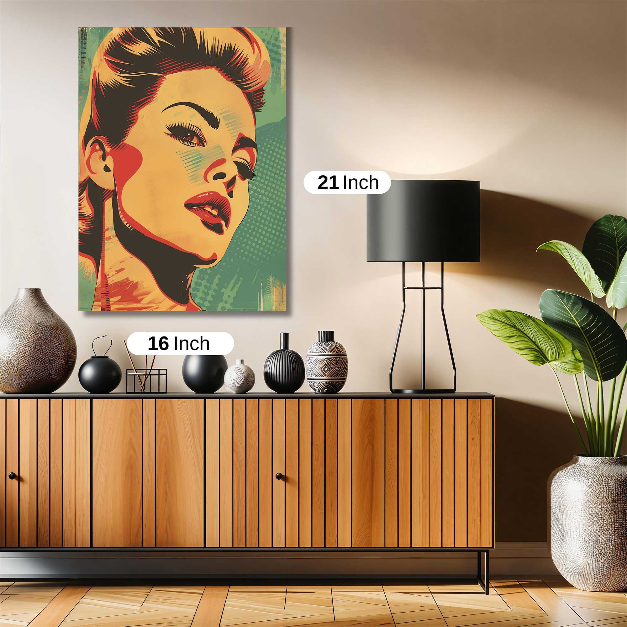 Retro Glamour Safe Wall Magnetic / M