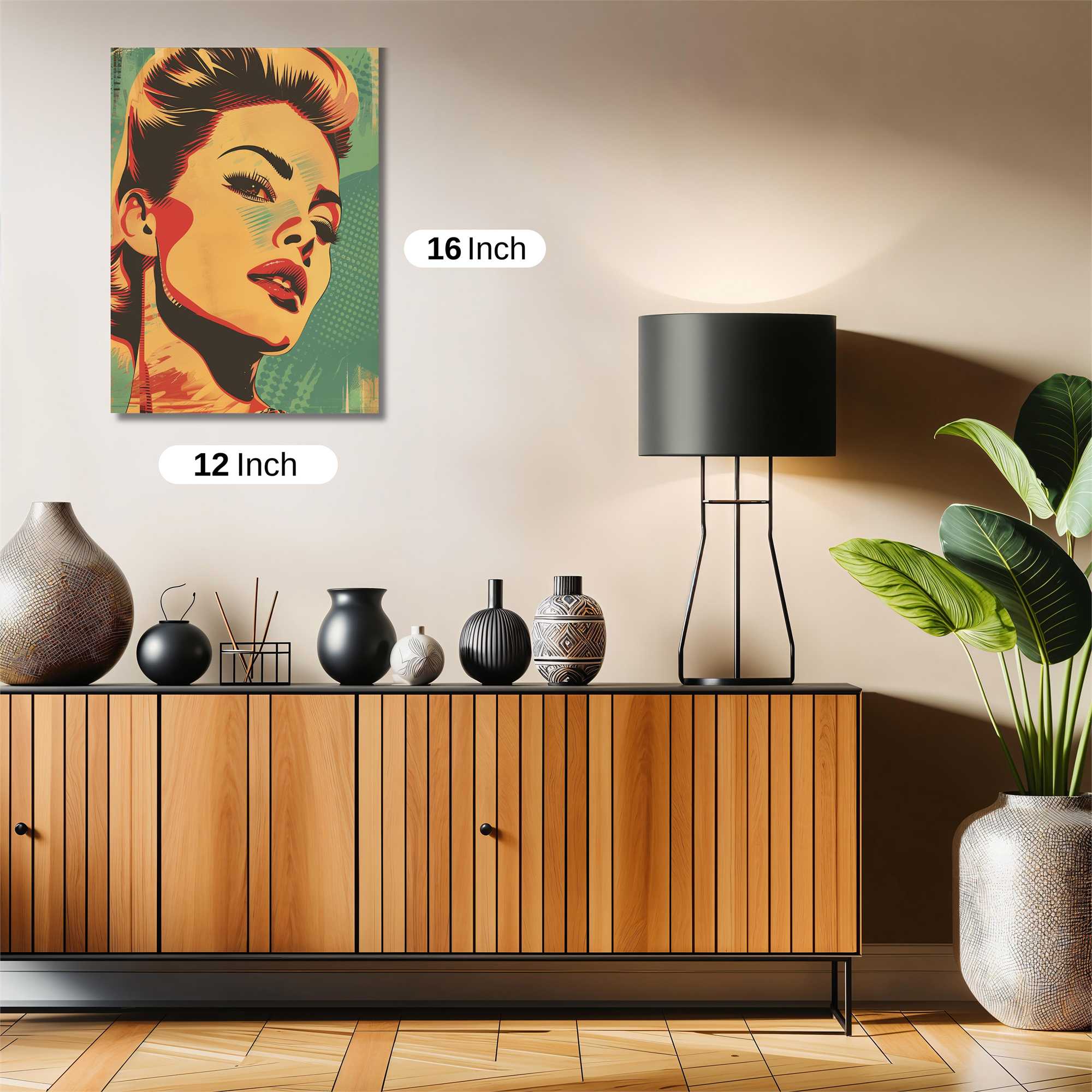 Retro Glamour Safe Wall Magnetic / M