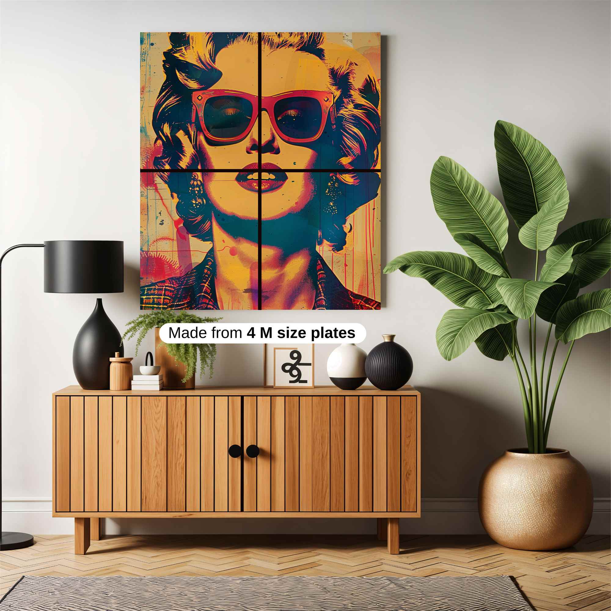 Marilyn Pop Safe Wall Magnetic / M