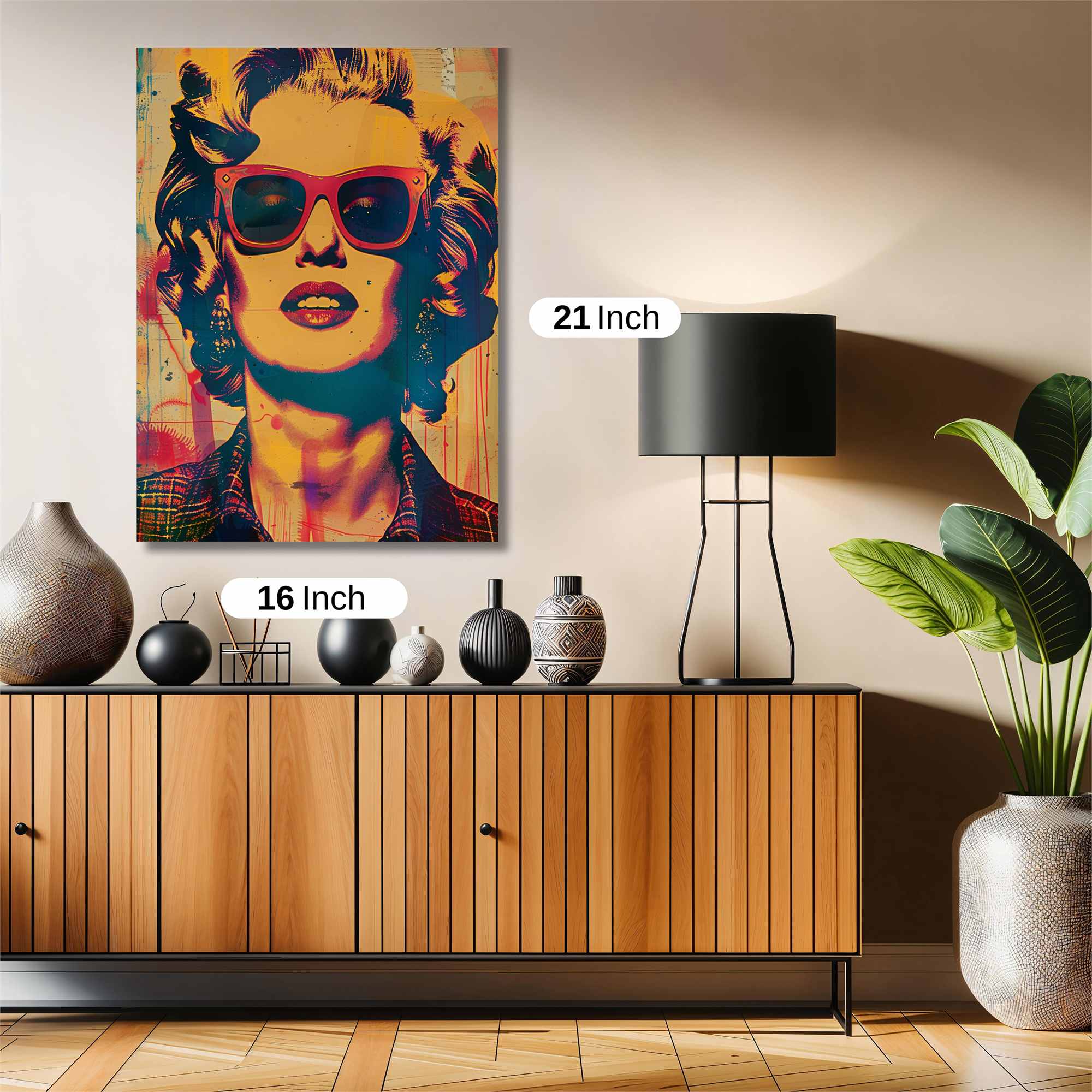 Marilyn Pop Safe Wall Magnetic / M