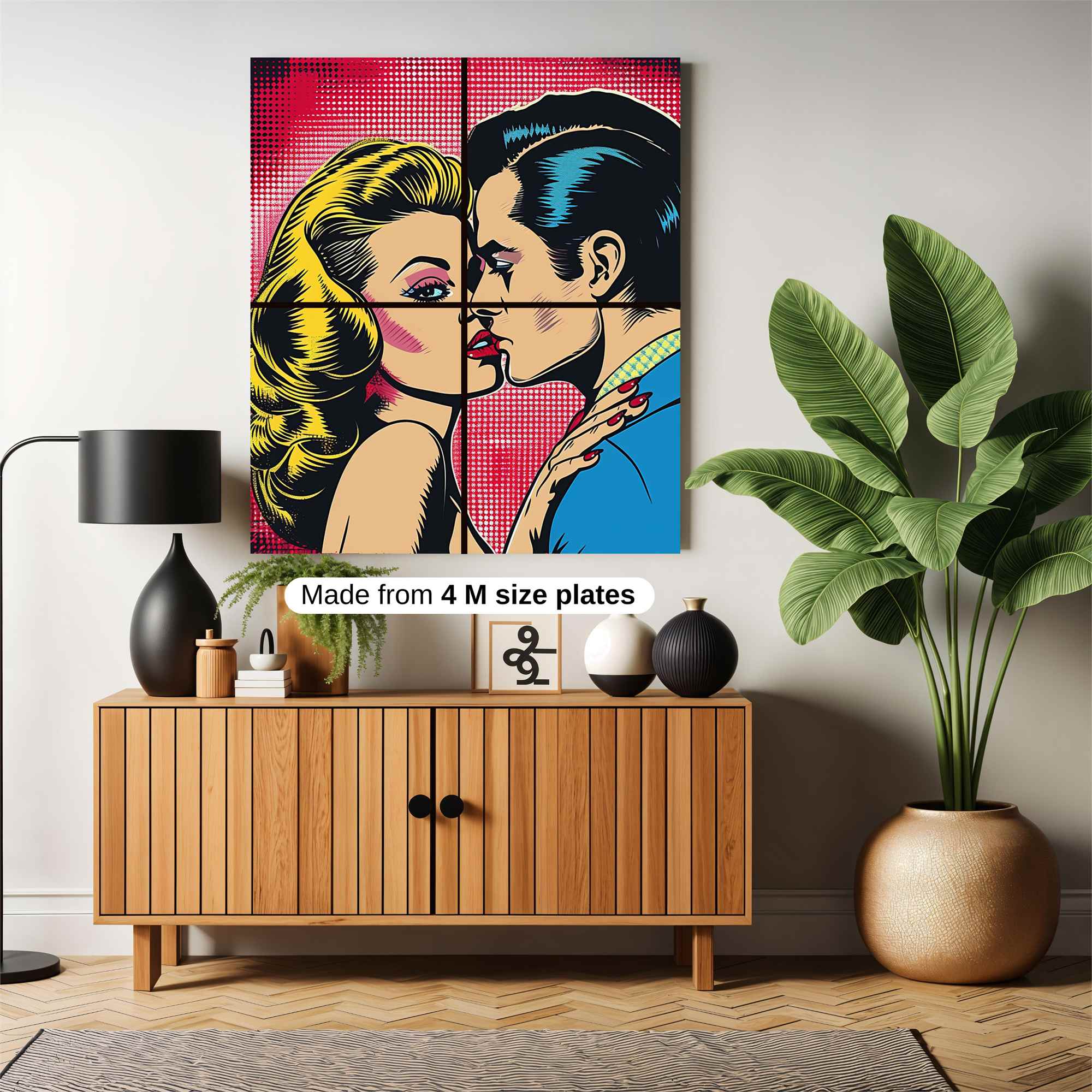 Passionate Embrace Safe Wall Magnetic / M