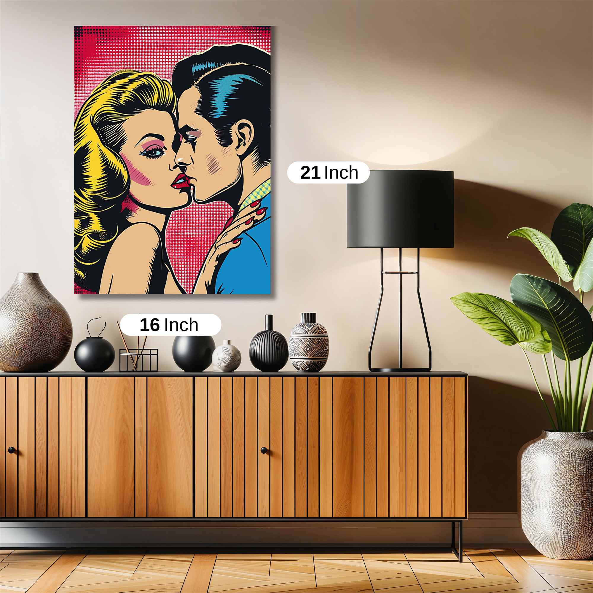 Passionate Embrace Safe Wall Magnetic / M