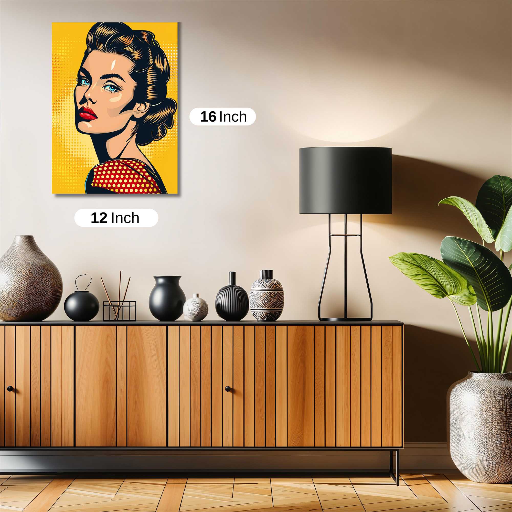 Retro Elegance Safe Wall Magnetic / M