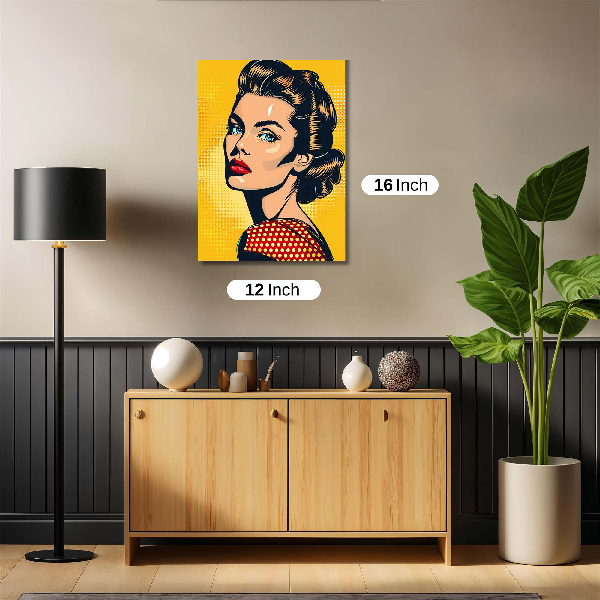 Retro Elegance Safe Wall Magnetic / M
