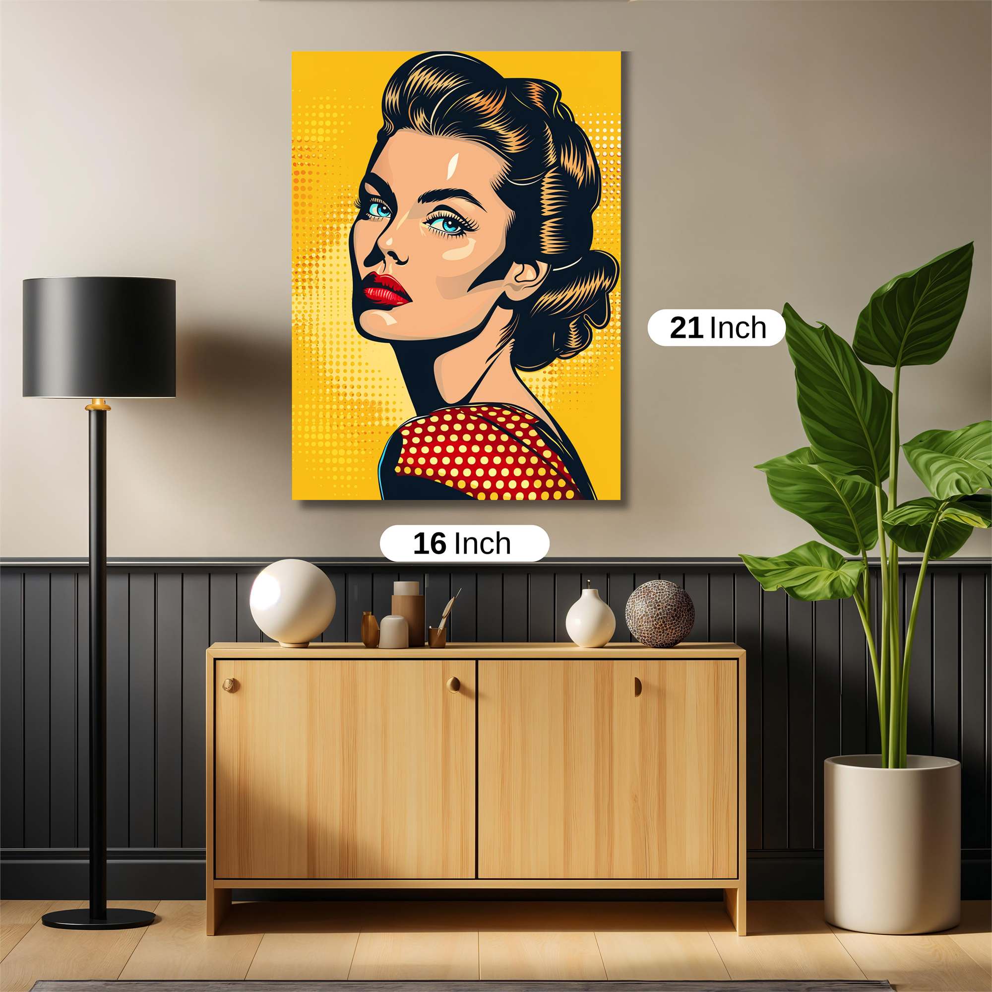 Retro Elegance Safe Wall Magnetic / M