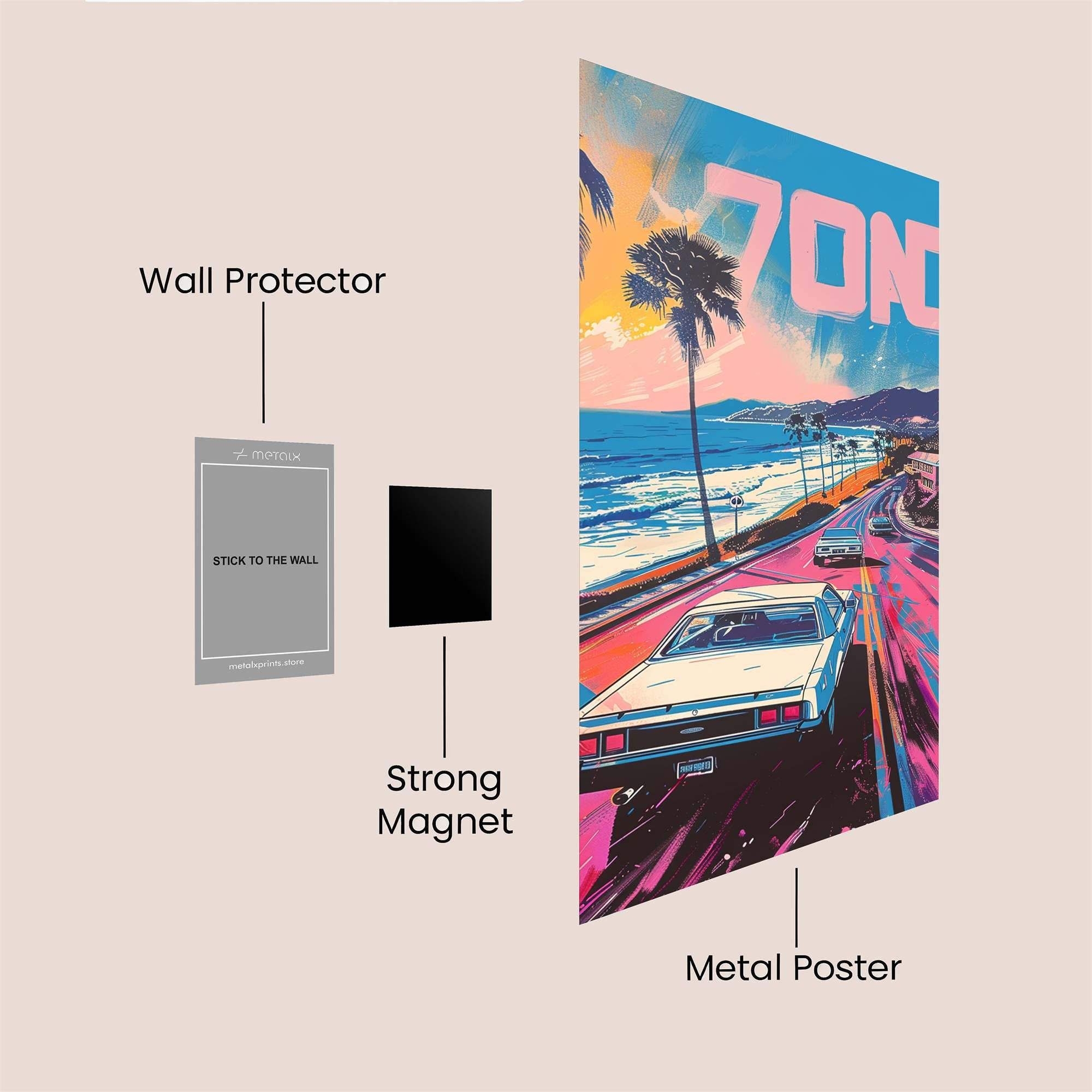 ZONO Dream Safe Wall Magnetic / M