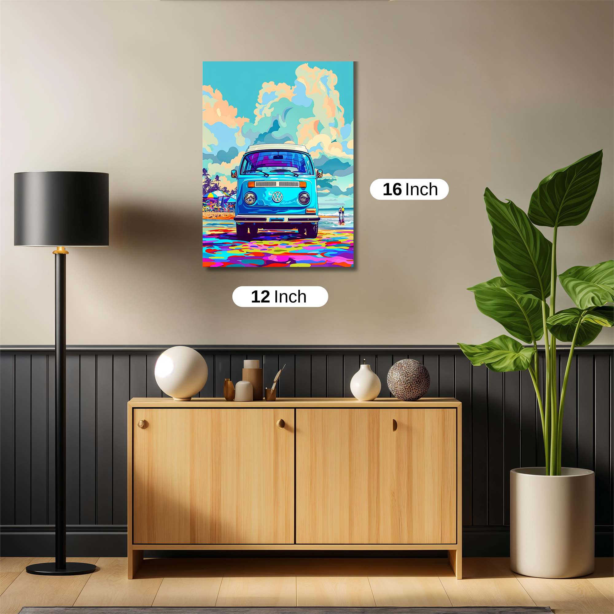 Volkswagen Vibes Safe Wall Magnetic / M