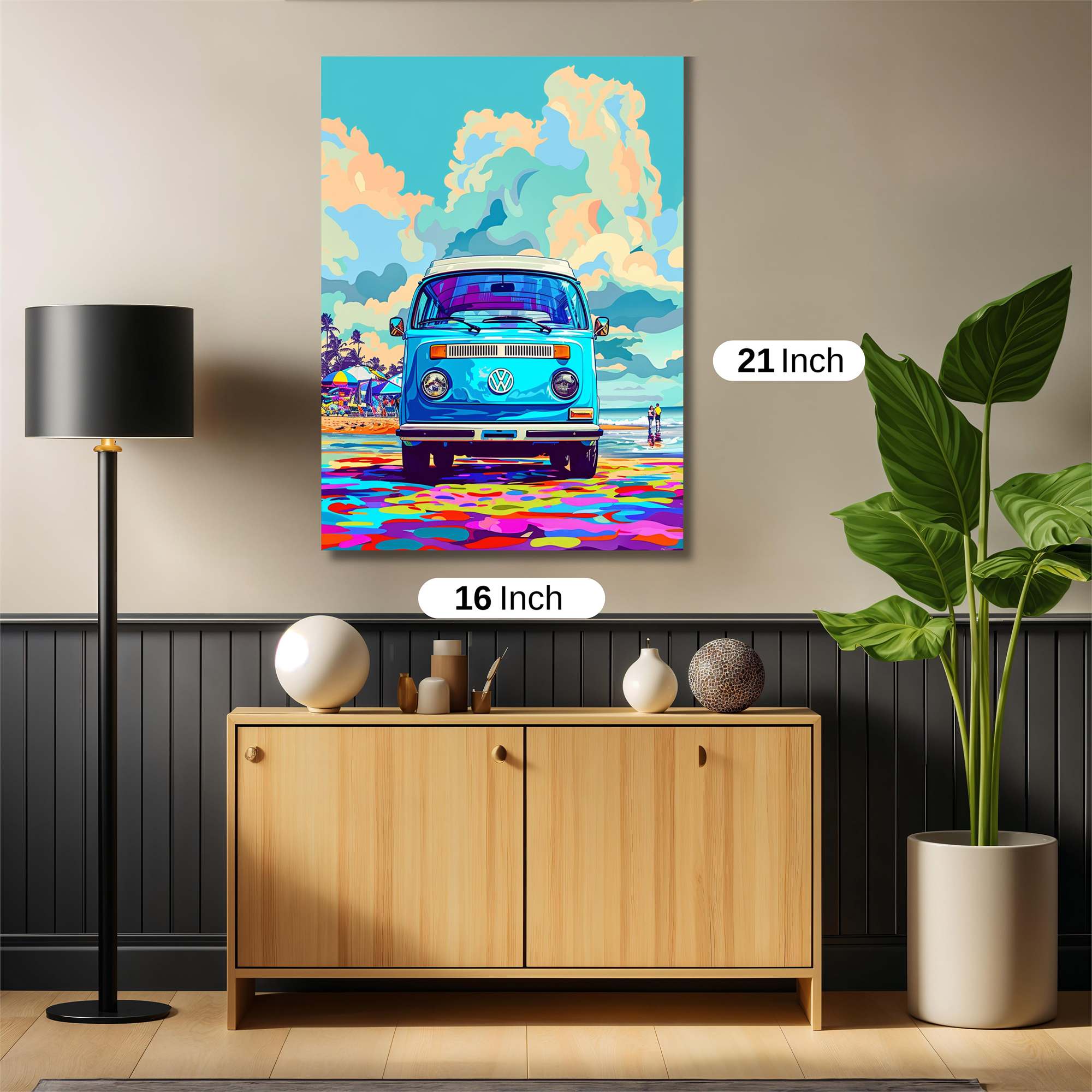 Volkswagen Vibes Safe Wall Magnetic / M